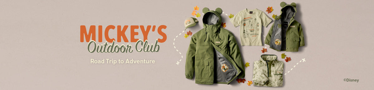 MICKEY'S OUTDOOR CLUB COLLECTION FW26