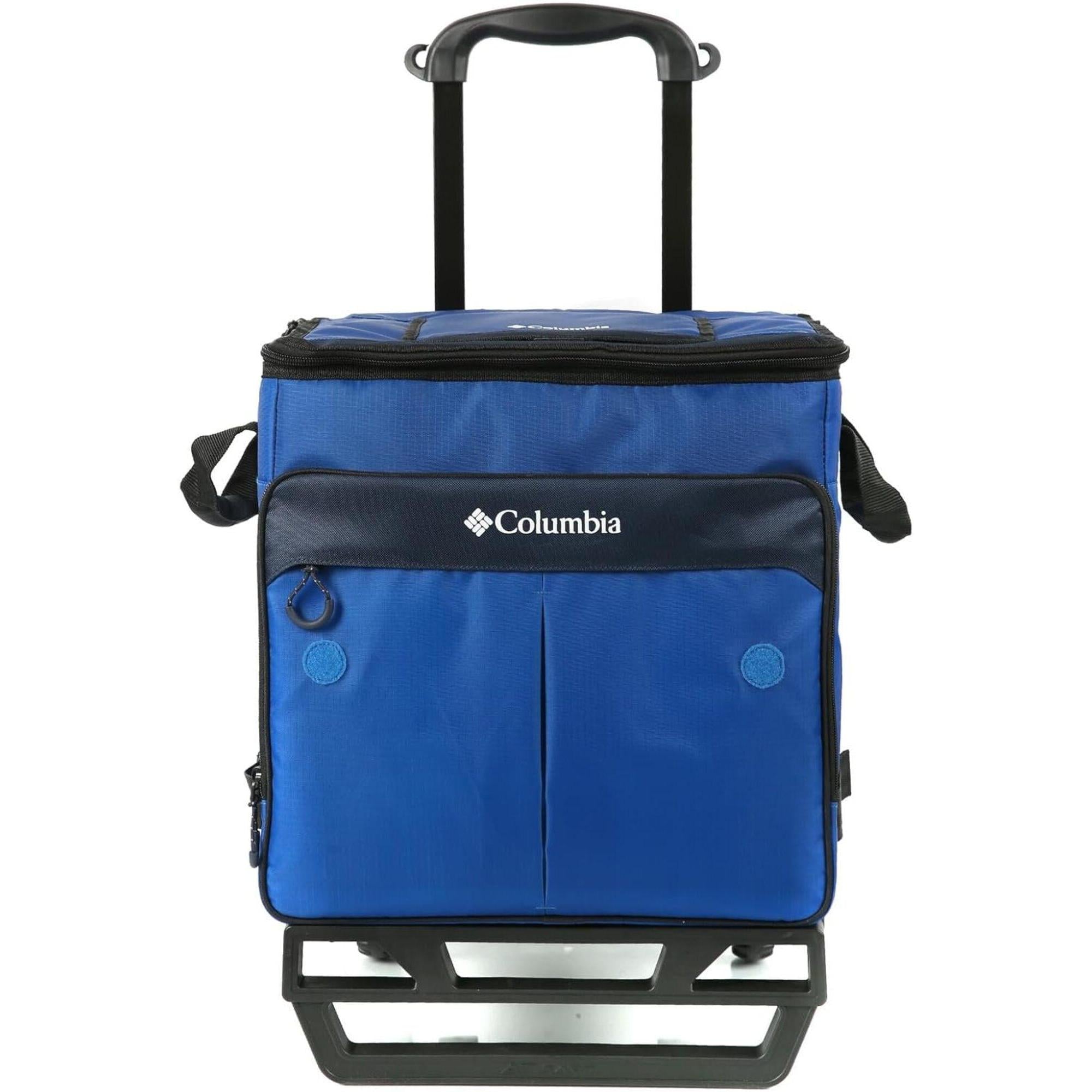 Hielera Unisex Columbia Crater Peak Family Size Collapsible Cooler with AT Cart