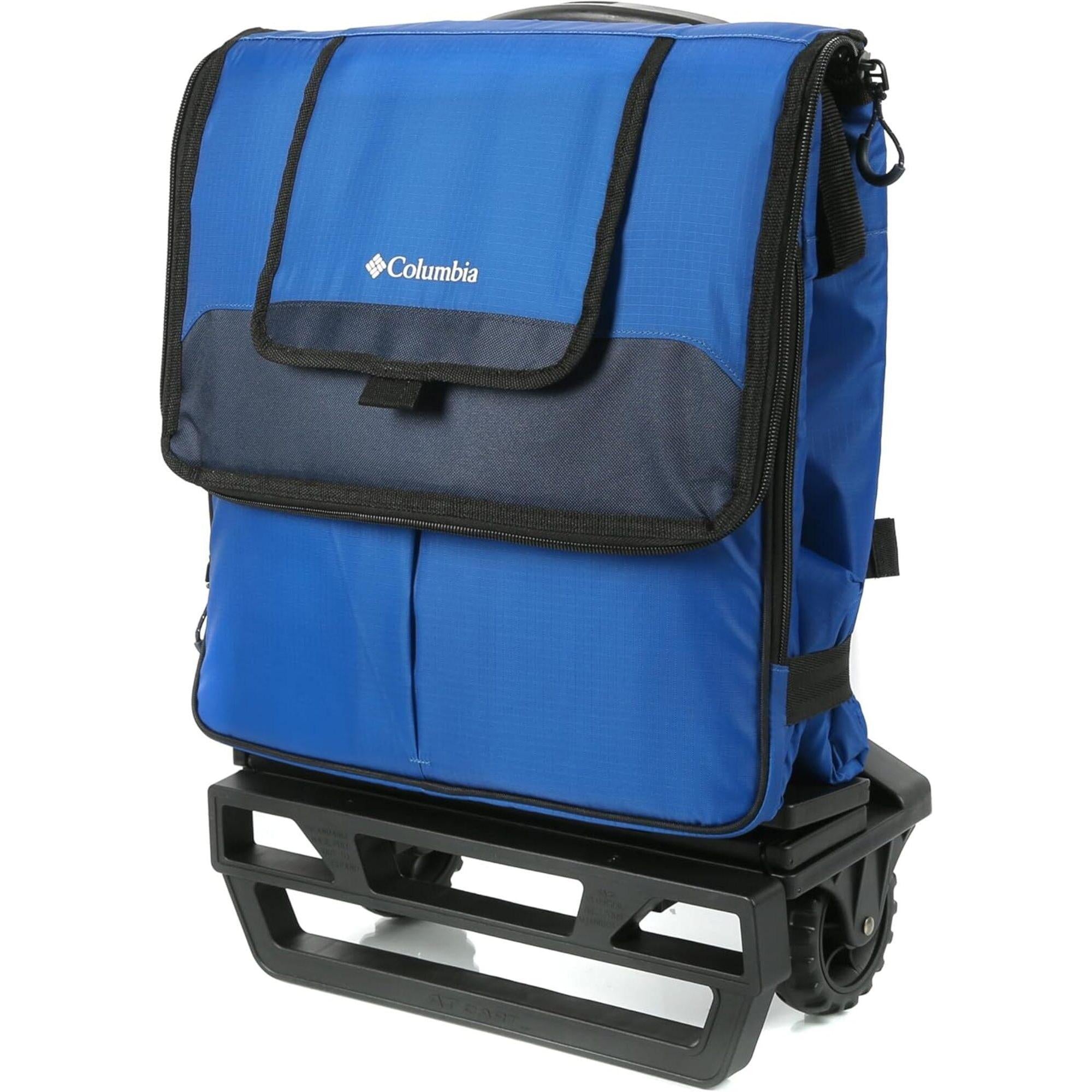 Hielera Unisex Columbia Crater Peak Family Size Collapsible Cooler with AT Cart