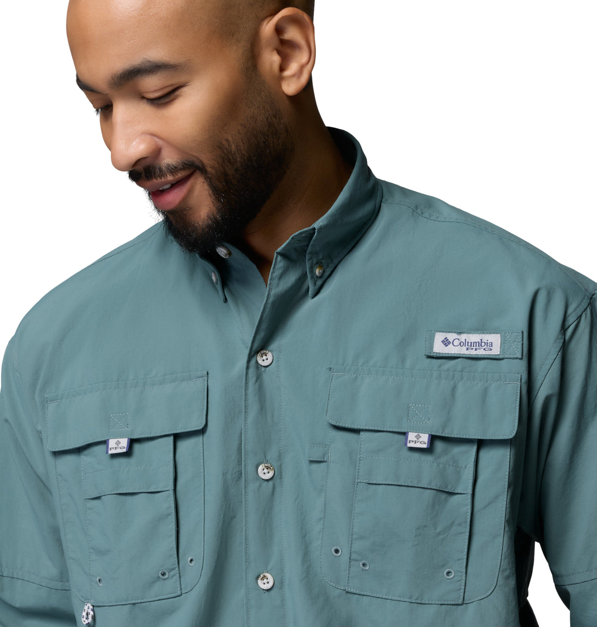 Camisa de Pesca Oversize para Hombre Columbia Bahama II L/S Shirt