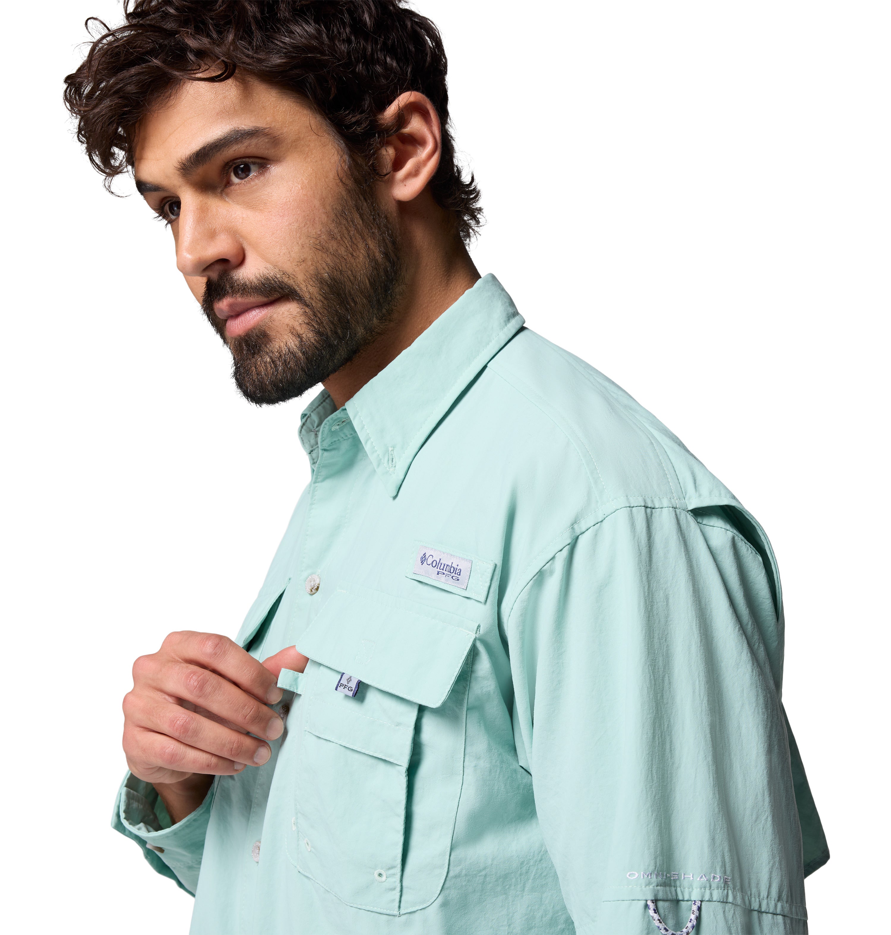 Camisa de manga larga para hombre Columbia Bahama II