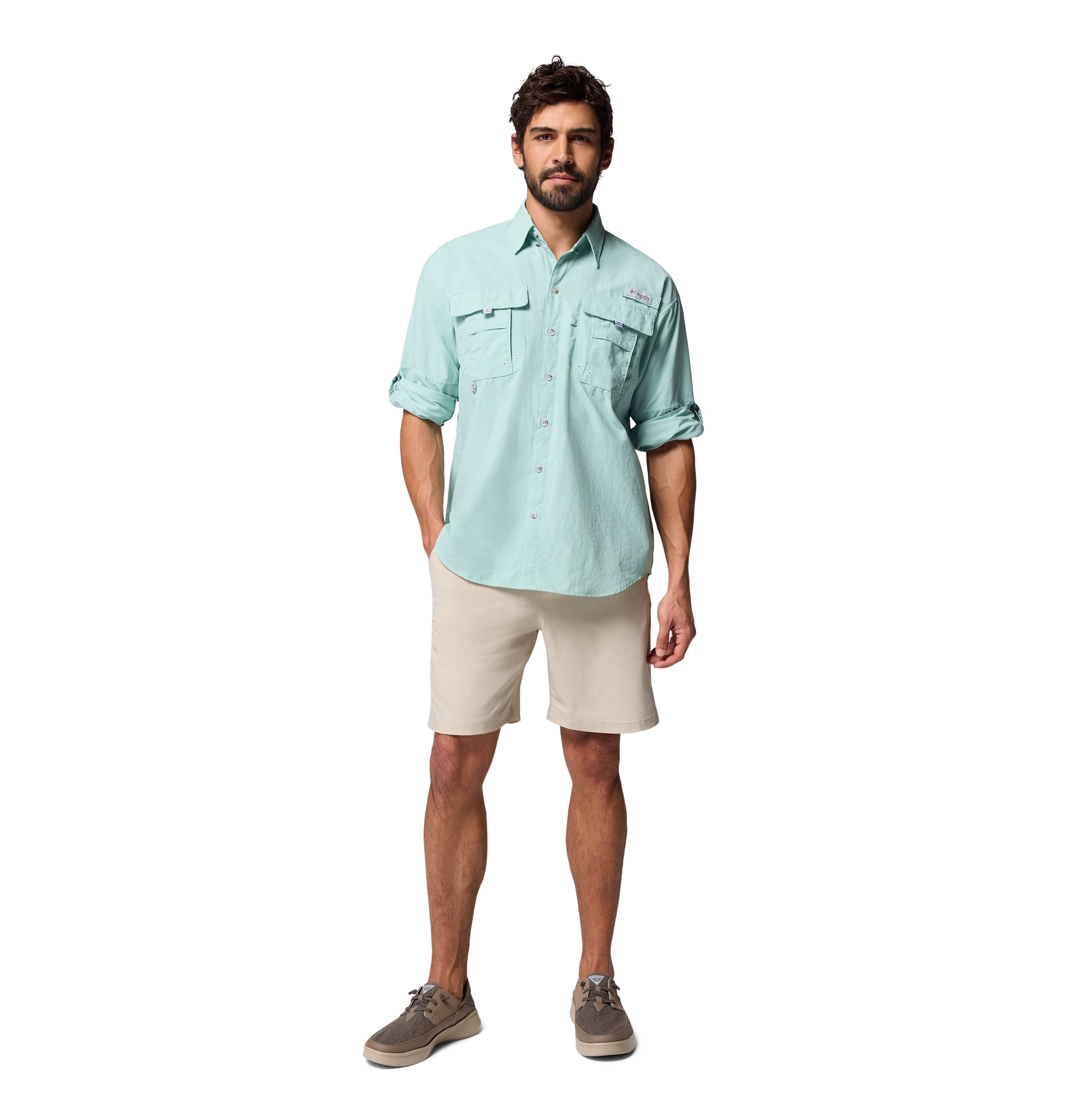 Camisa de manga larga para hombre Columbia Bahama II