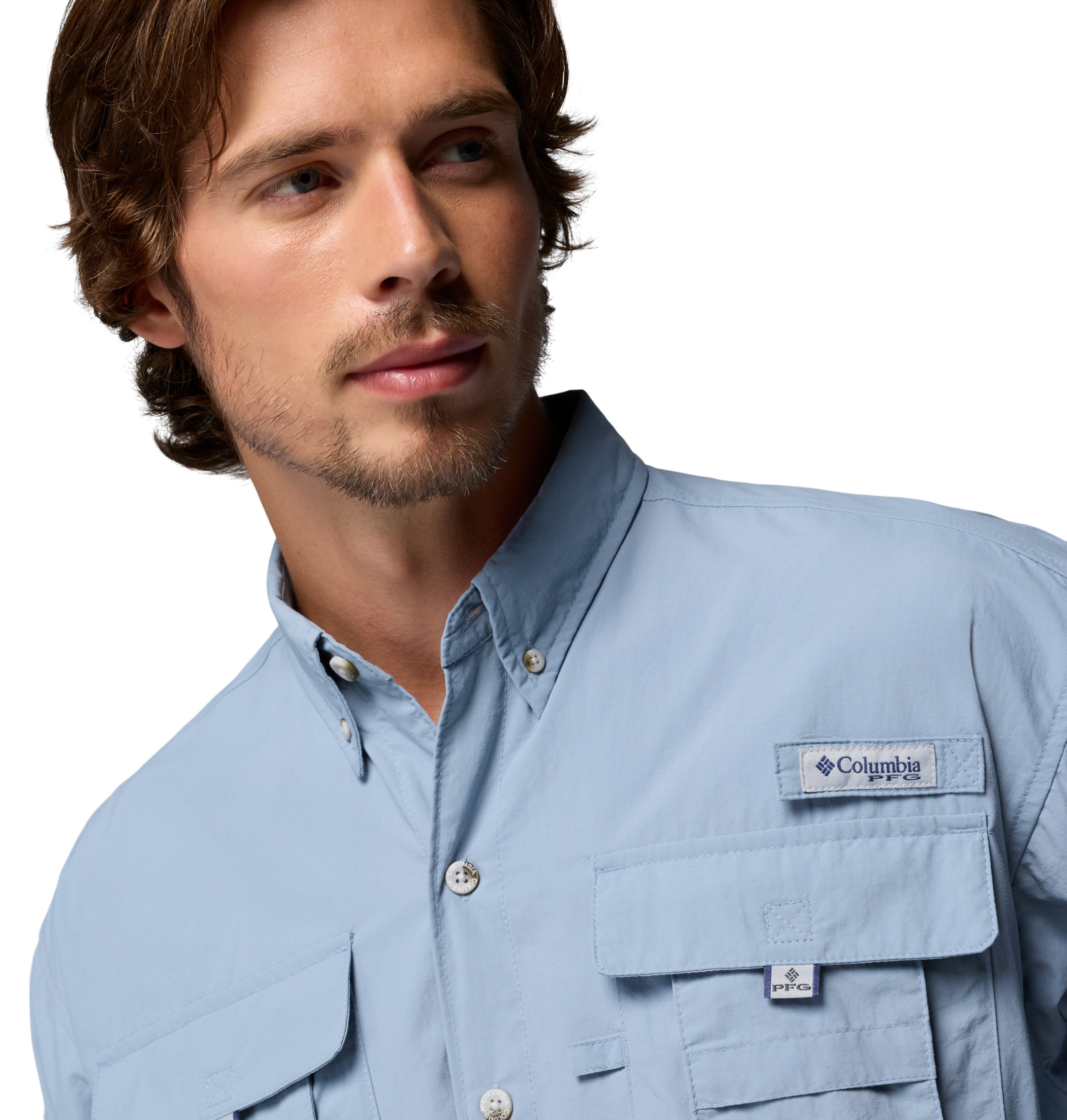 Camisa de Pesca Oversize para Hombre Columbia Bahama II L/S Shirt