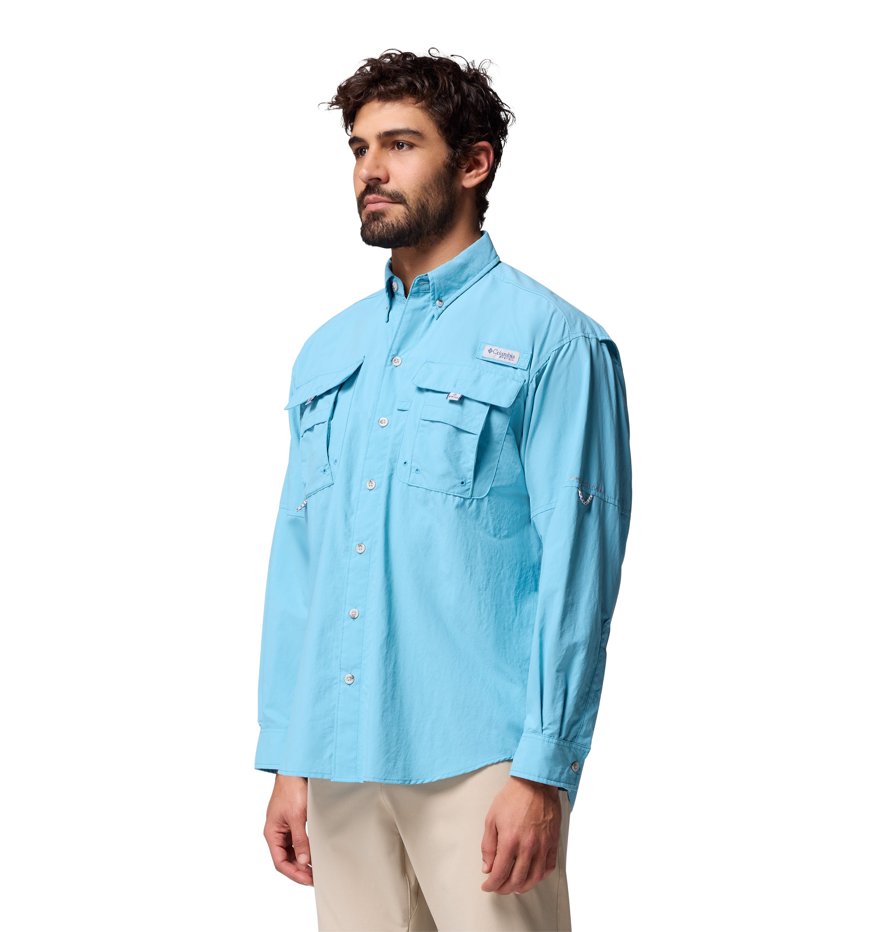 Camisa de manga larga para hombre Columbia Bahama II