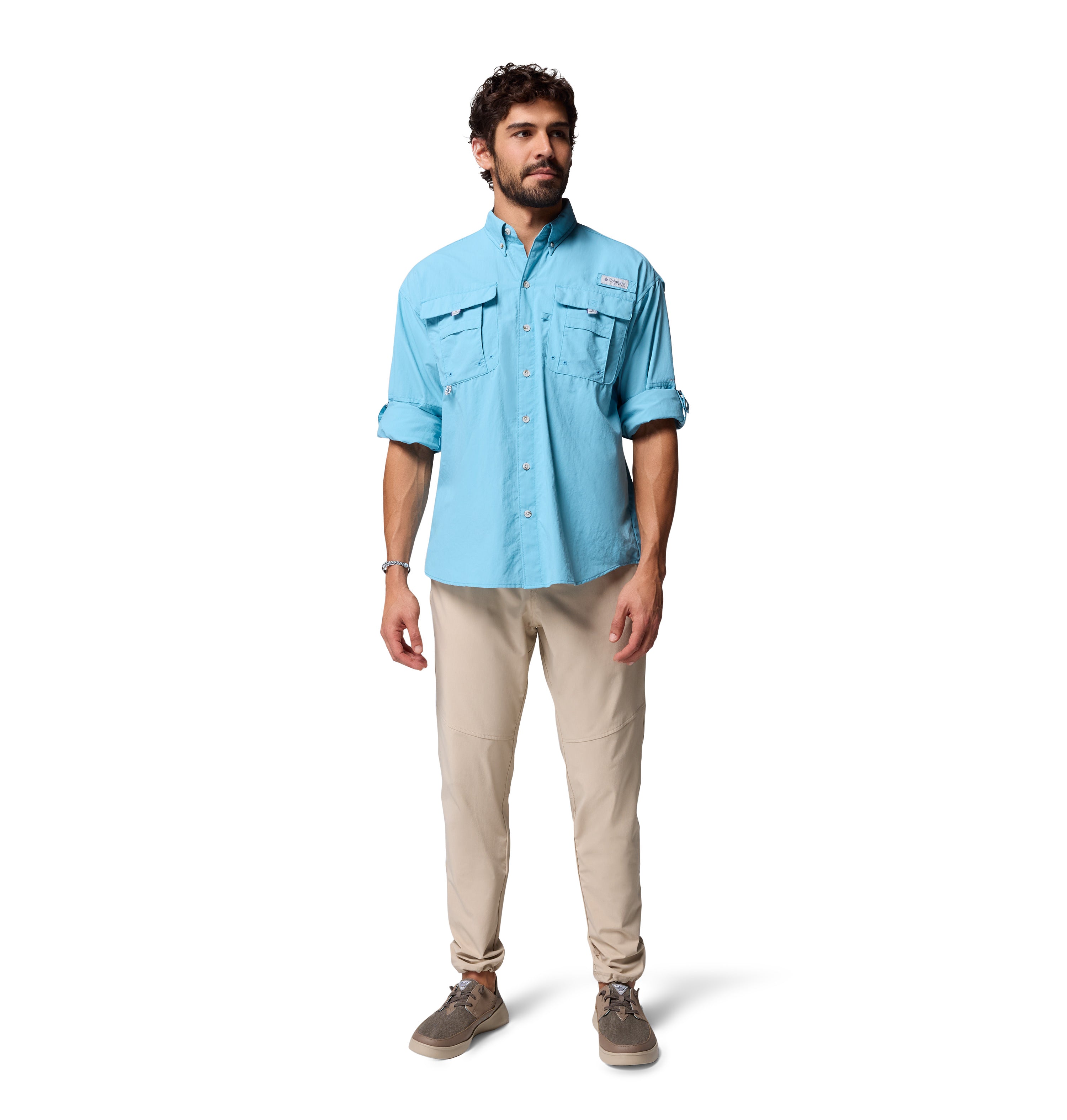 Camisa de manga larga para hombre Columbia Bahama II