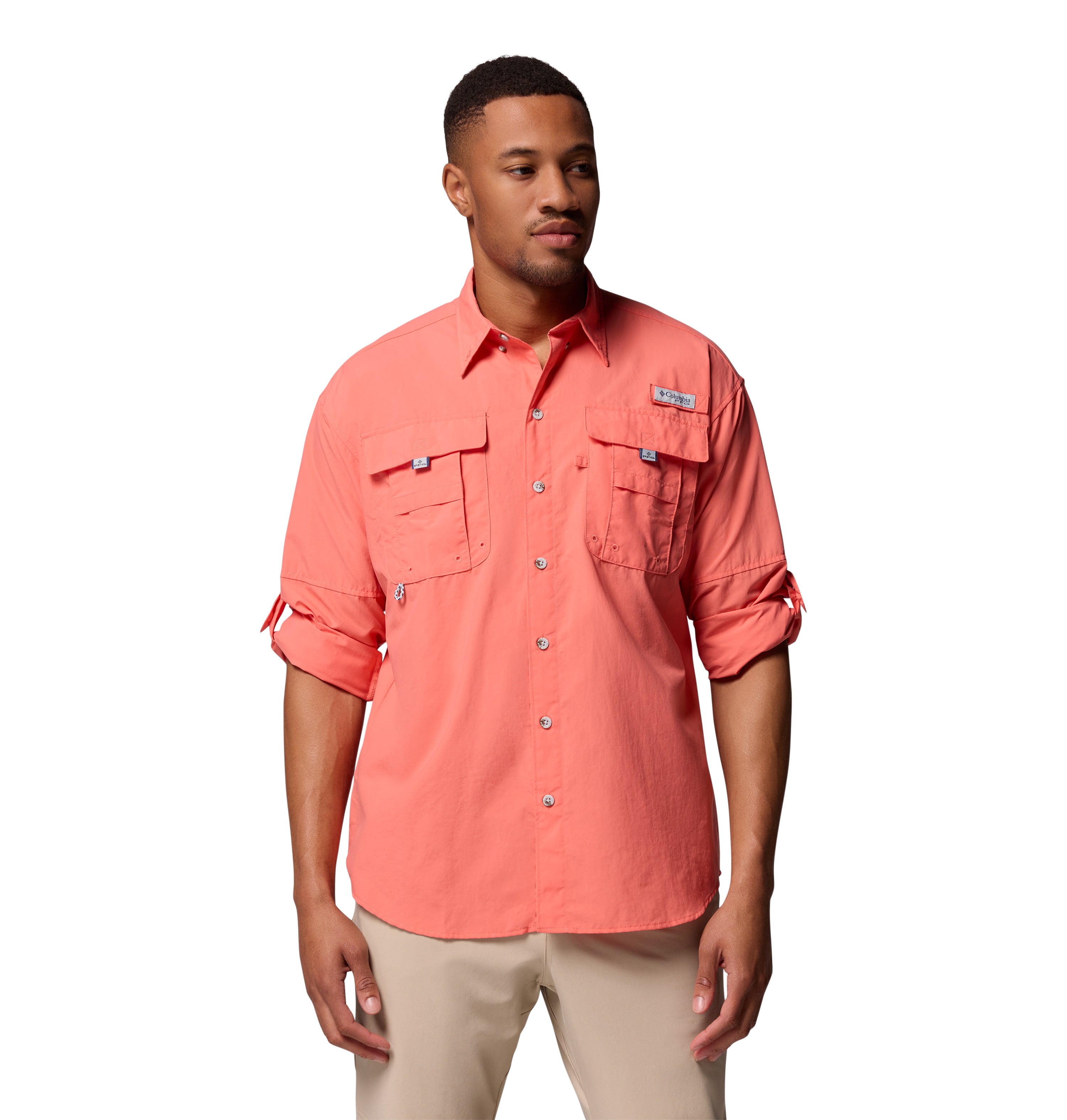 Camisa de manga larga para hombre Columbia Bahama II