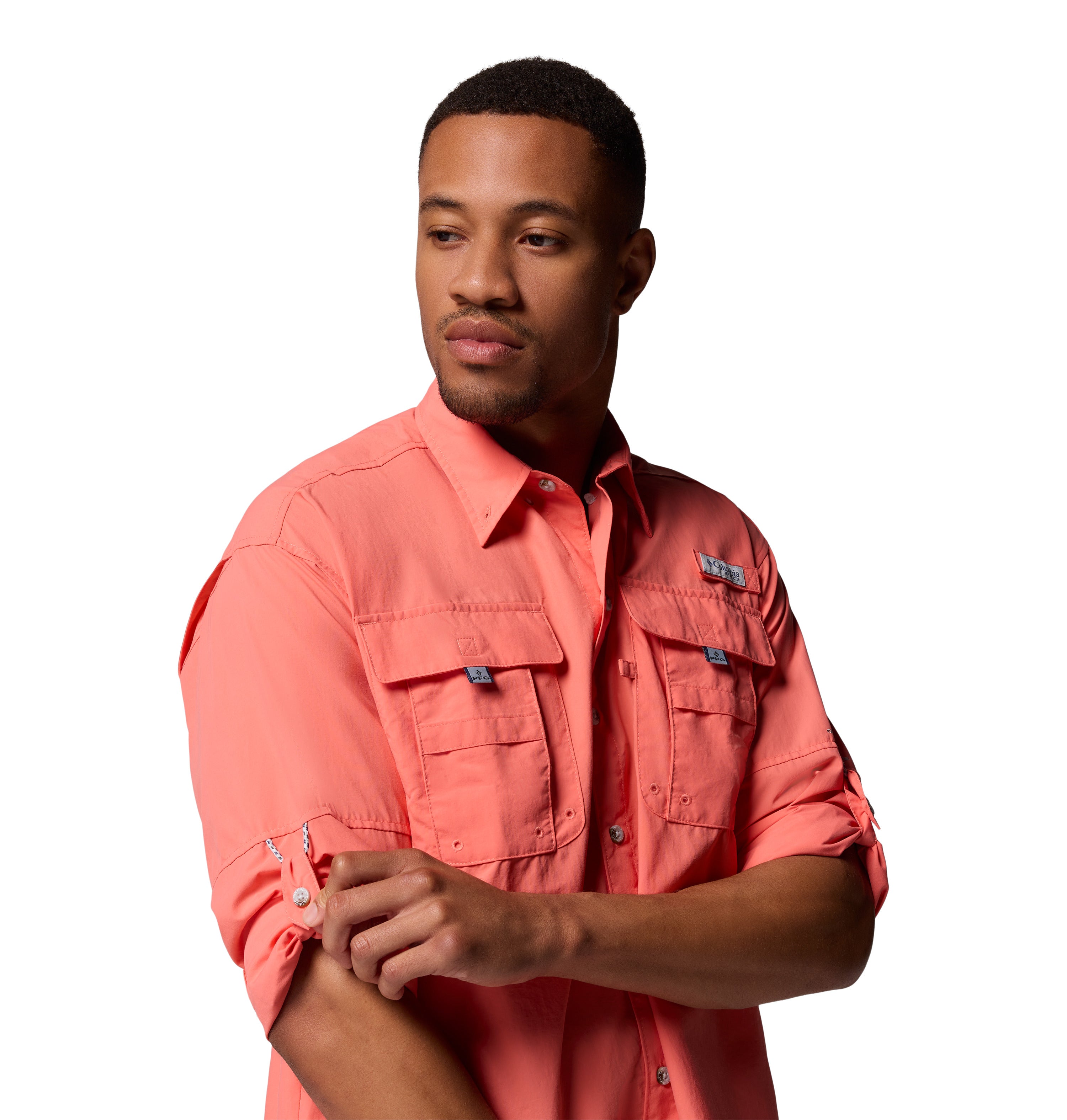 Camisa de manga larga para hombre Columbia Bahama II