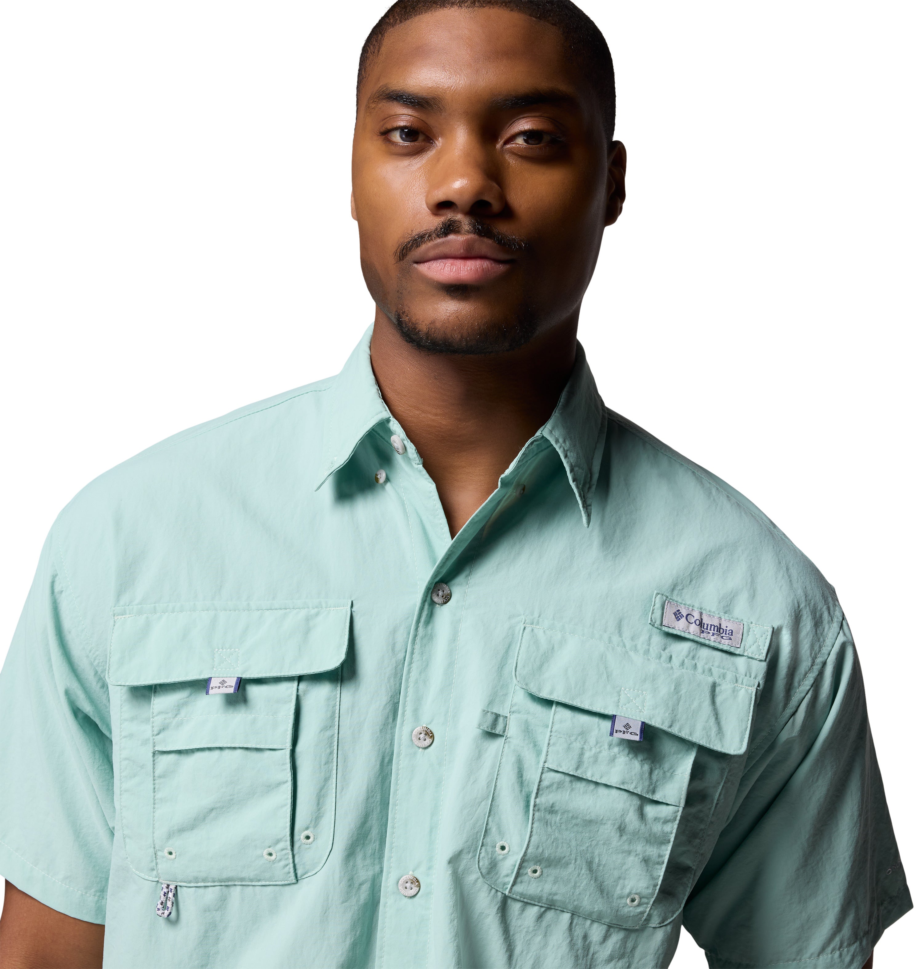 Camisa de manga corta para hombre Columbia Bahama II