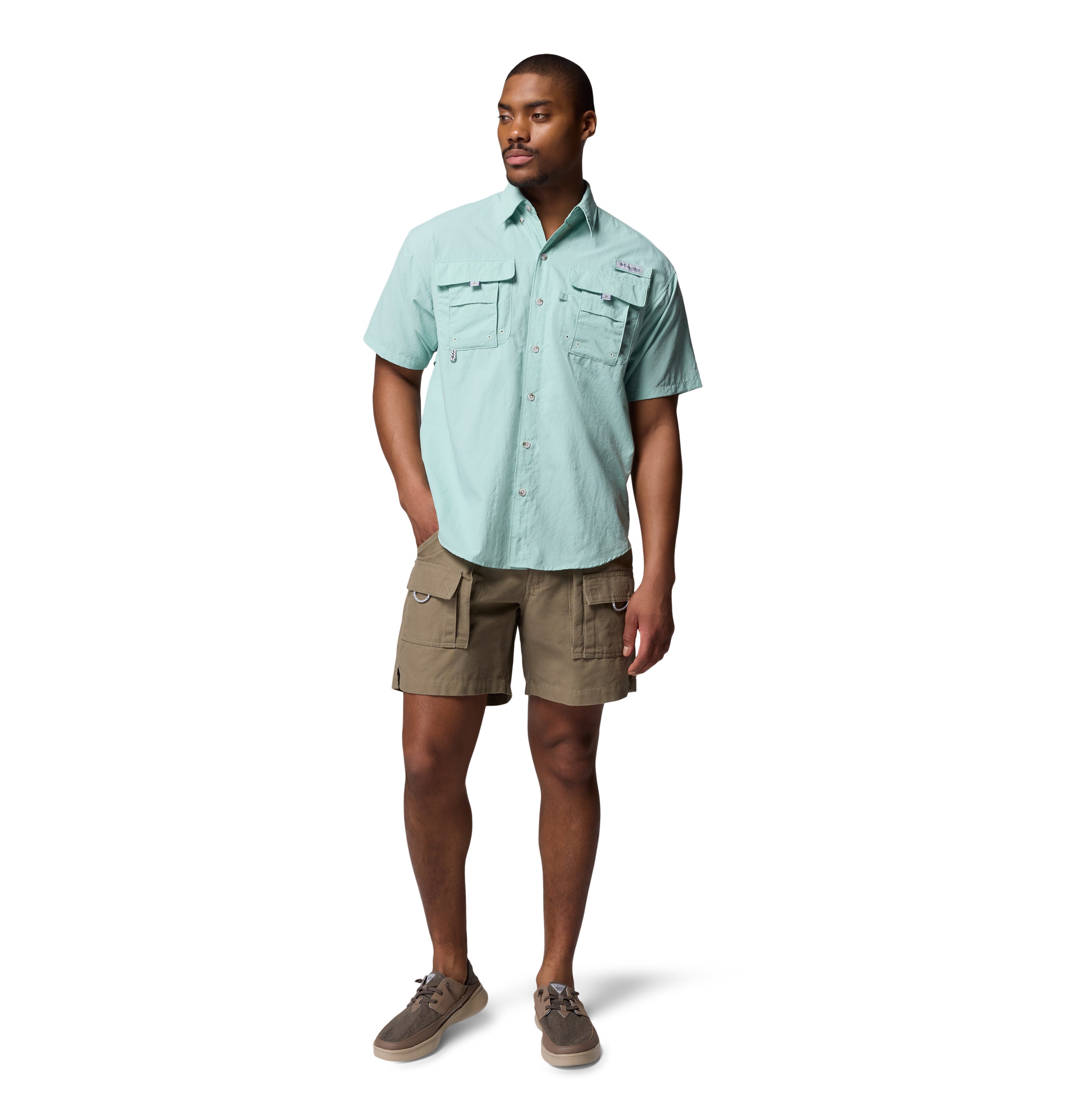 Camisa de manga corta para hombre Columbia Bahama II