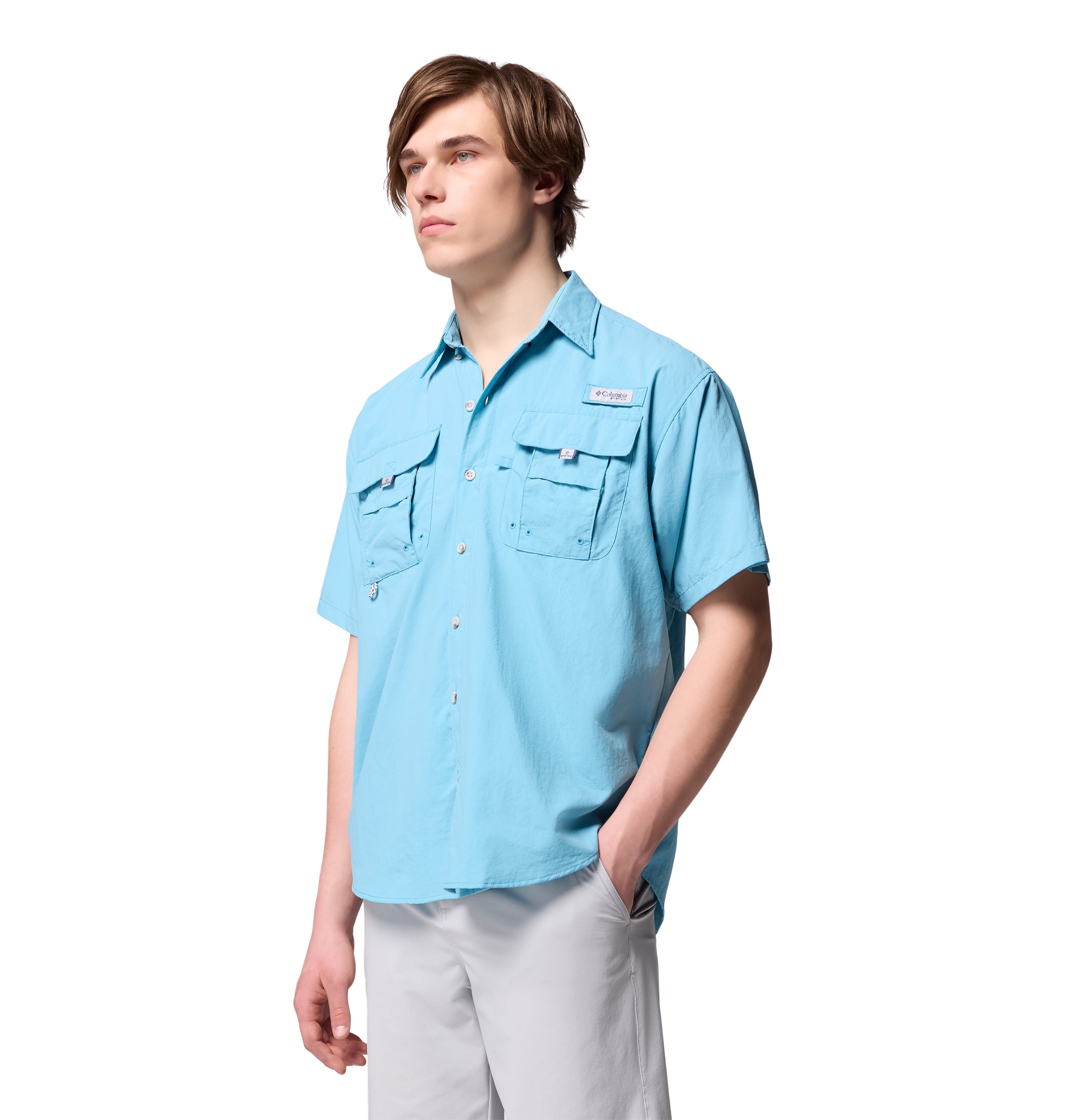 Camisa de manga corta para hombre Columbia Bahama II