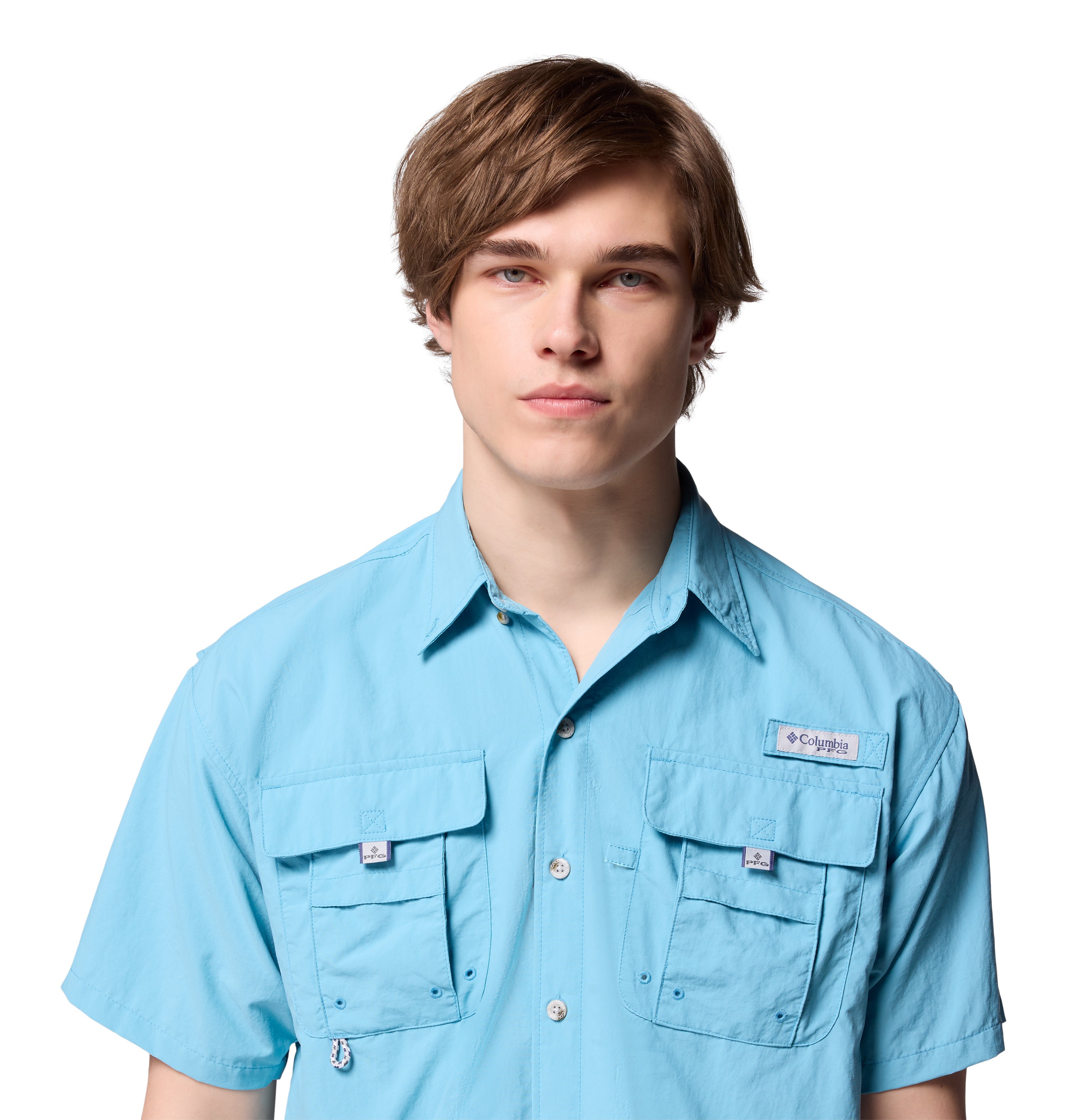 Camisa de manga corta para hombre Columbia Bahama II