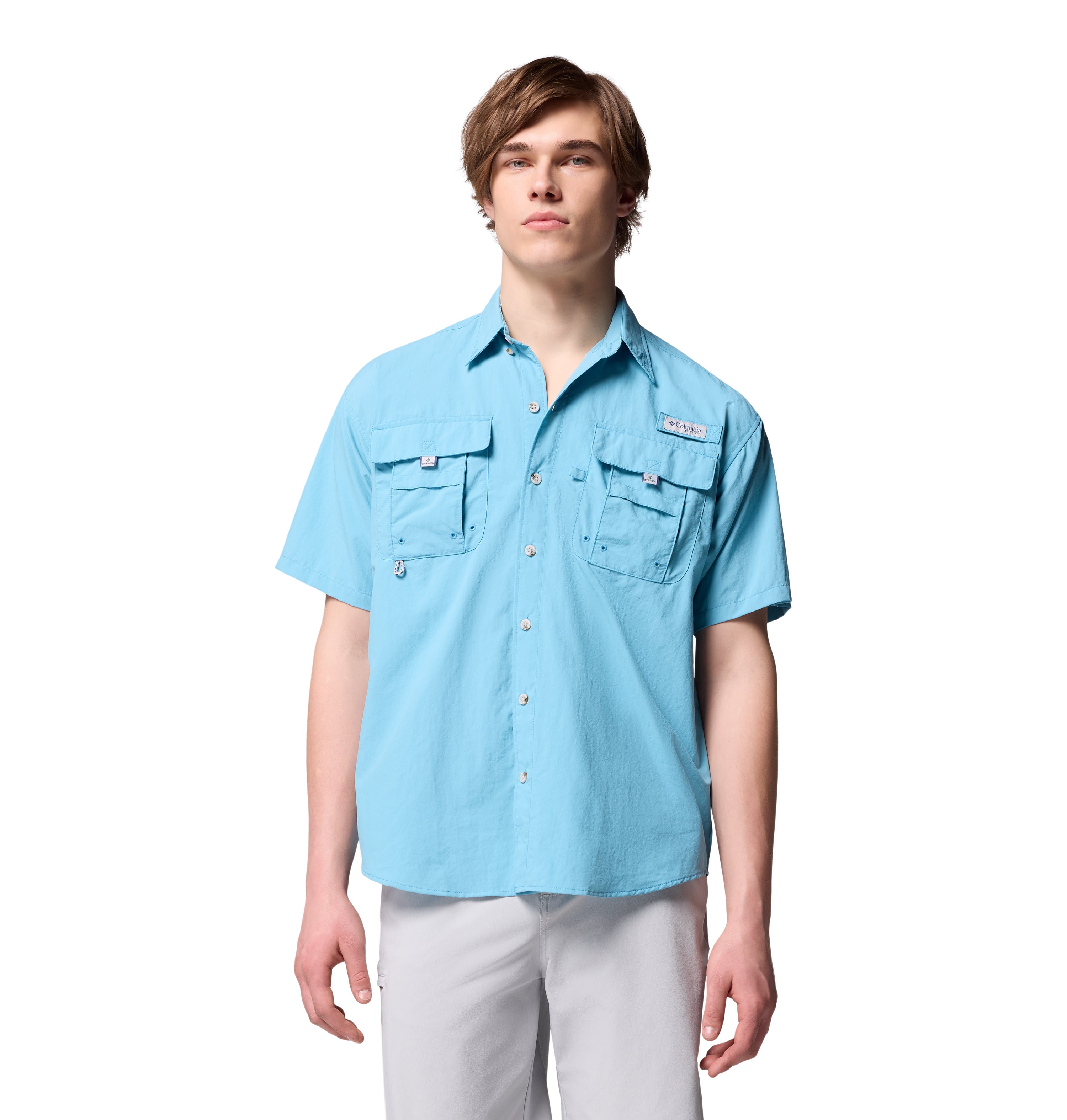 Camisa de manga corta para hombre Columbia Bahama II