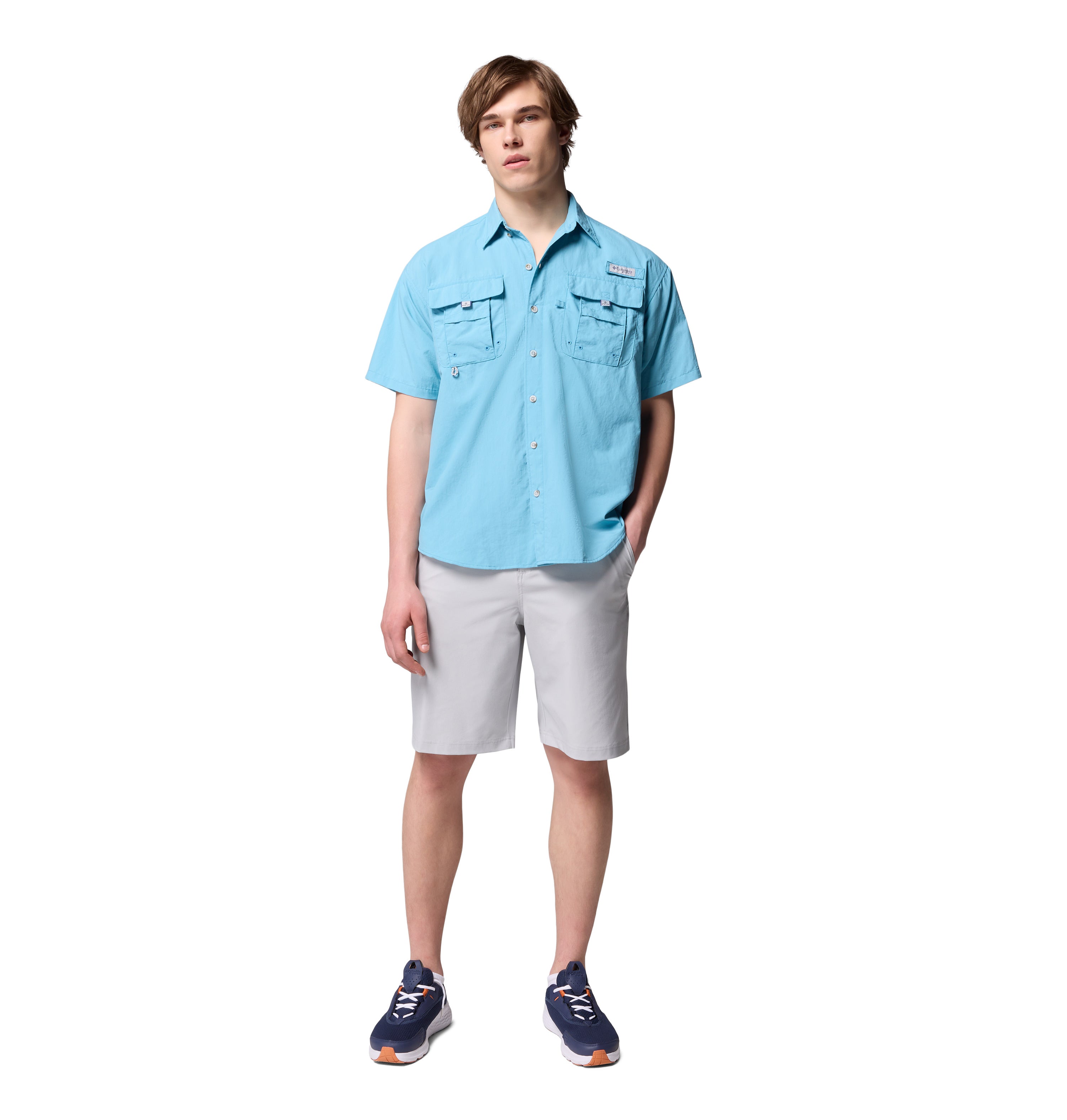 Camisa de manga corta para hombre Columbia Bahama II