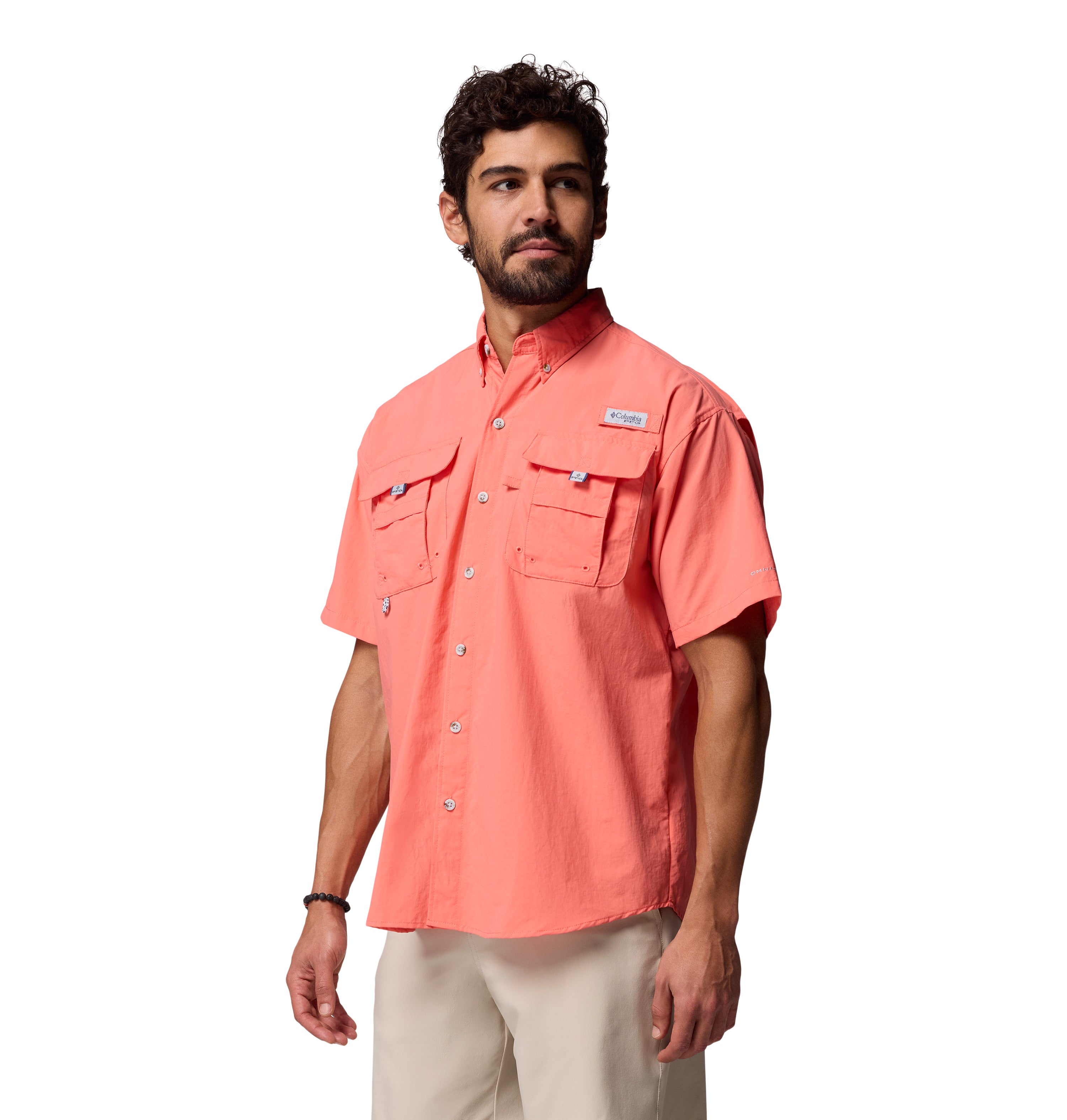 Camisa de manga corta para hombre Columbia Bahama II