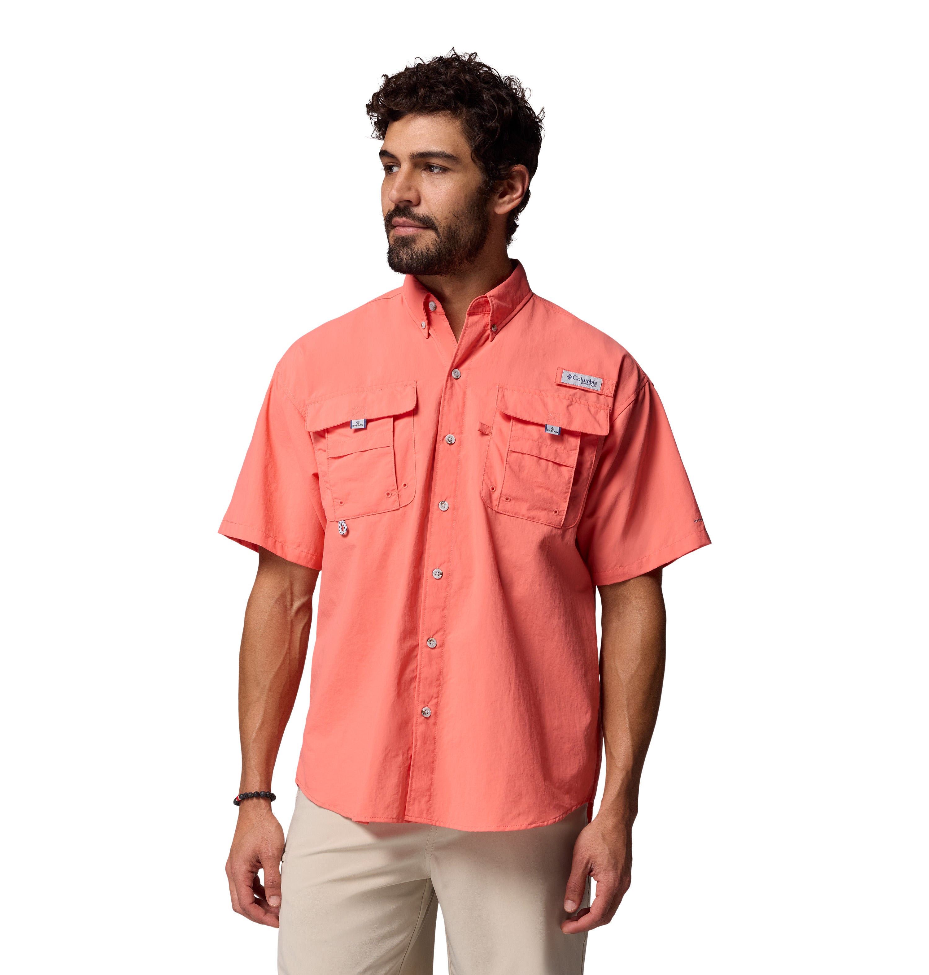 Camisa de manga corta para hombre Columbia Bahama II