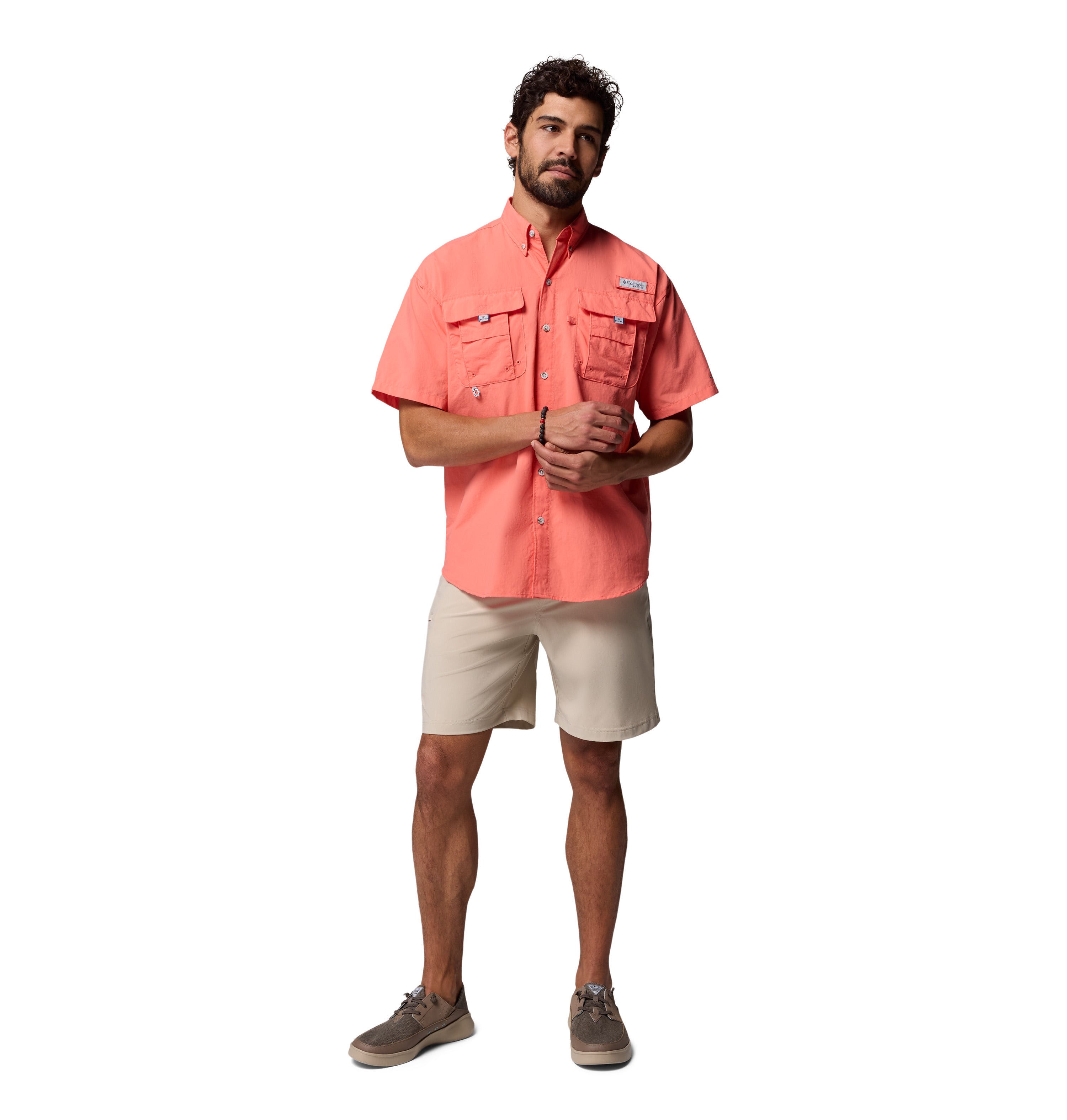 Camisa de manga corta para hombre Columbia Bahama II