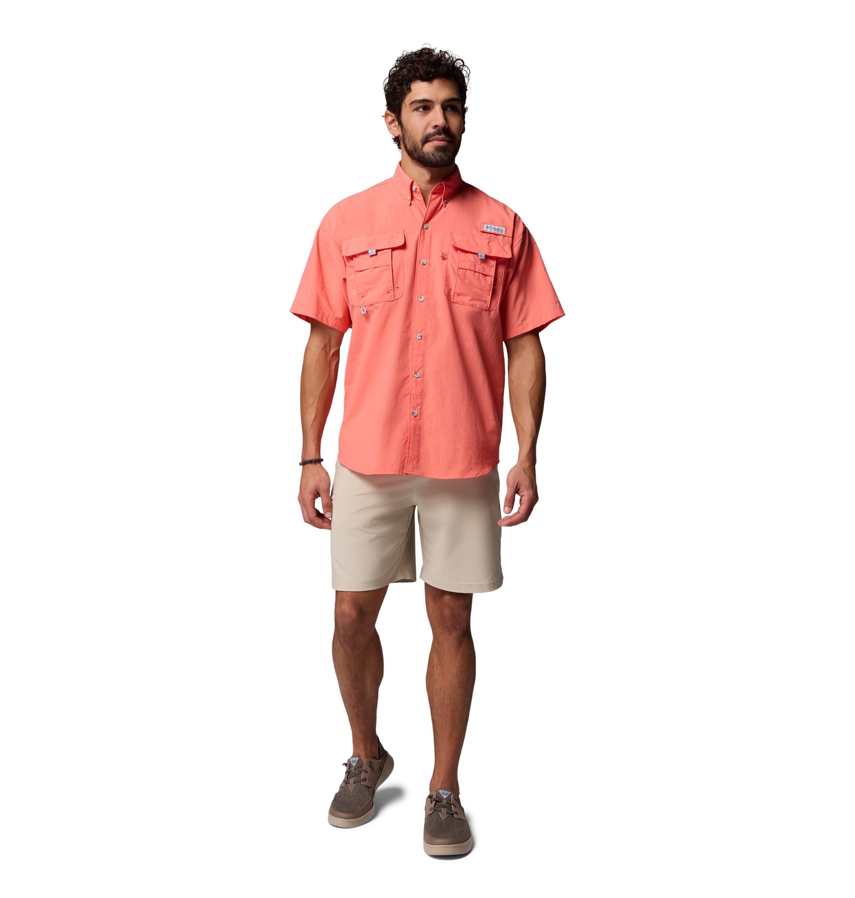 Camisa de manga corta para hombre Columbia Bahama II