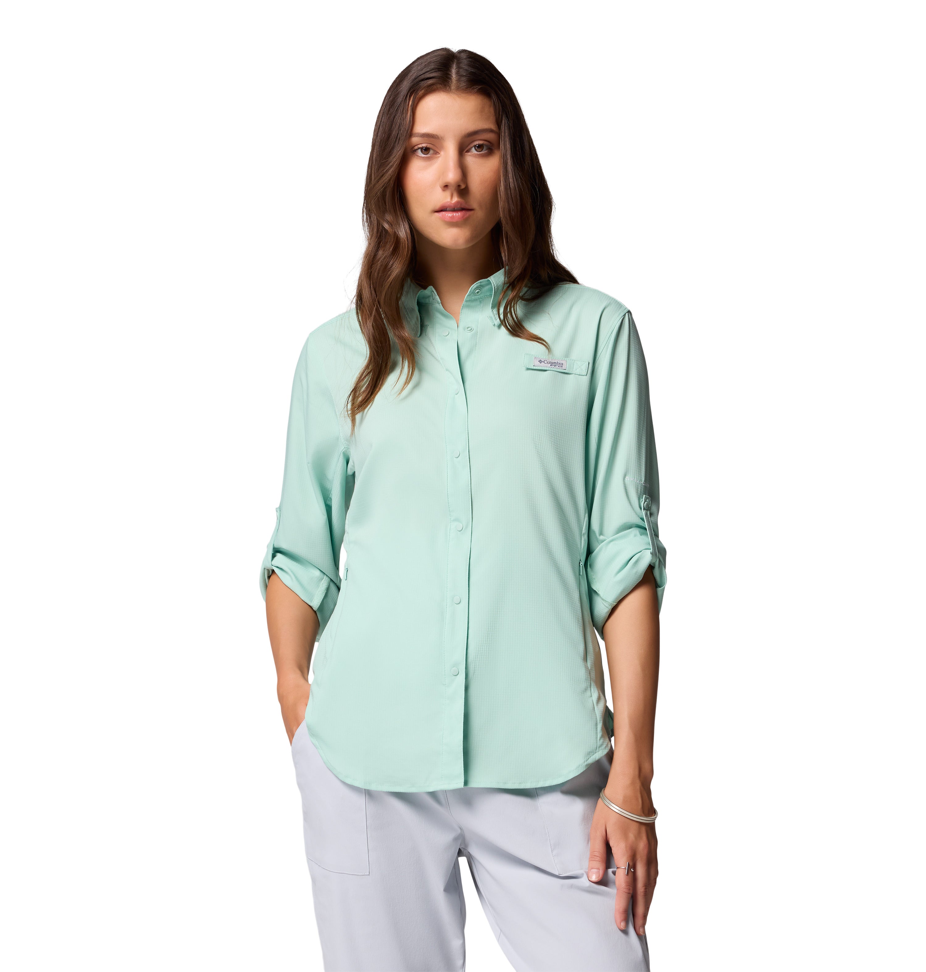 Camisa de Pesca Mujer Manga Larga Tamiami II | Ropa Outdoor | Columbia MX