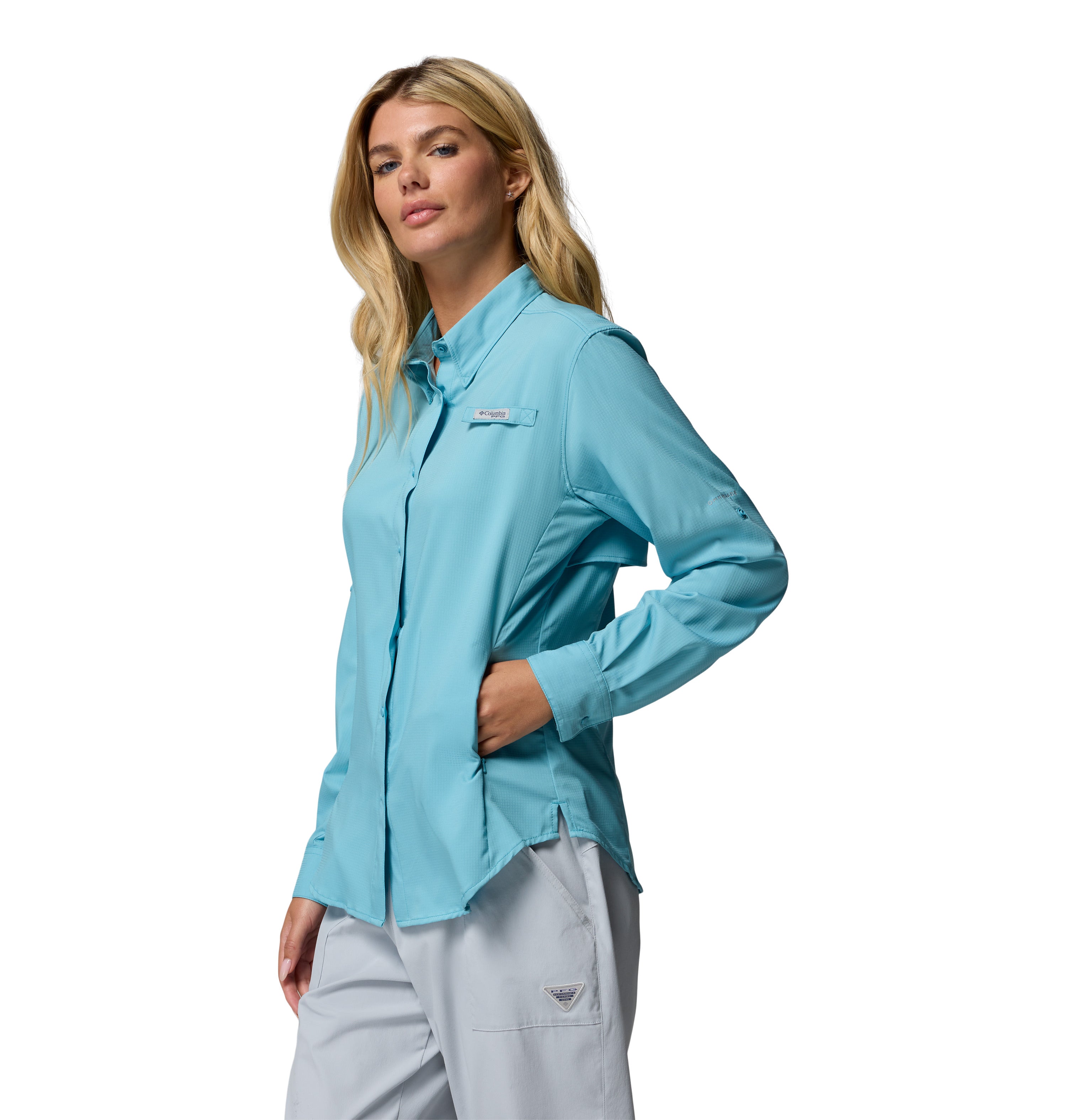 Camisa de Pesca Mujer Manga Larga Tamiami II | Ropa Outdoor | Columbia MX