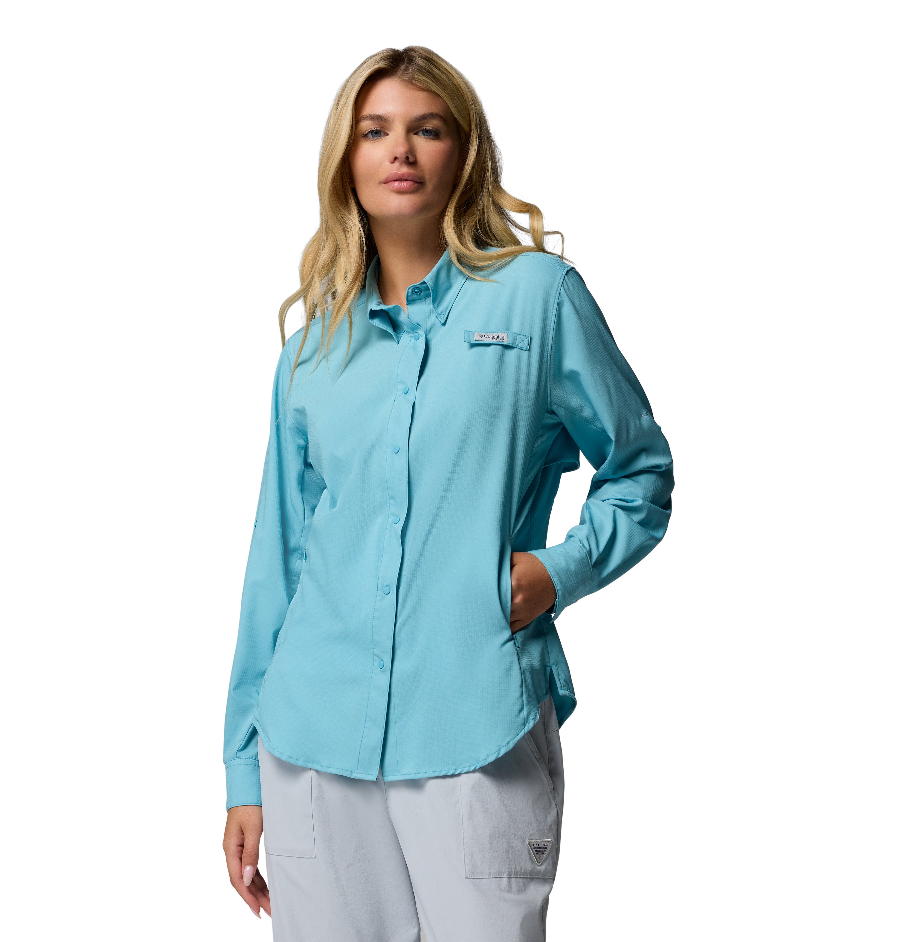 Camisa de Pesca Mujer Manga Larga Tamiami II | Ropa Outdoor | Columbia MX