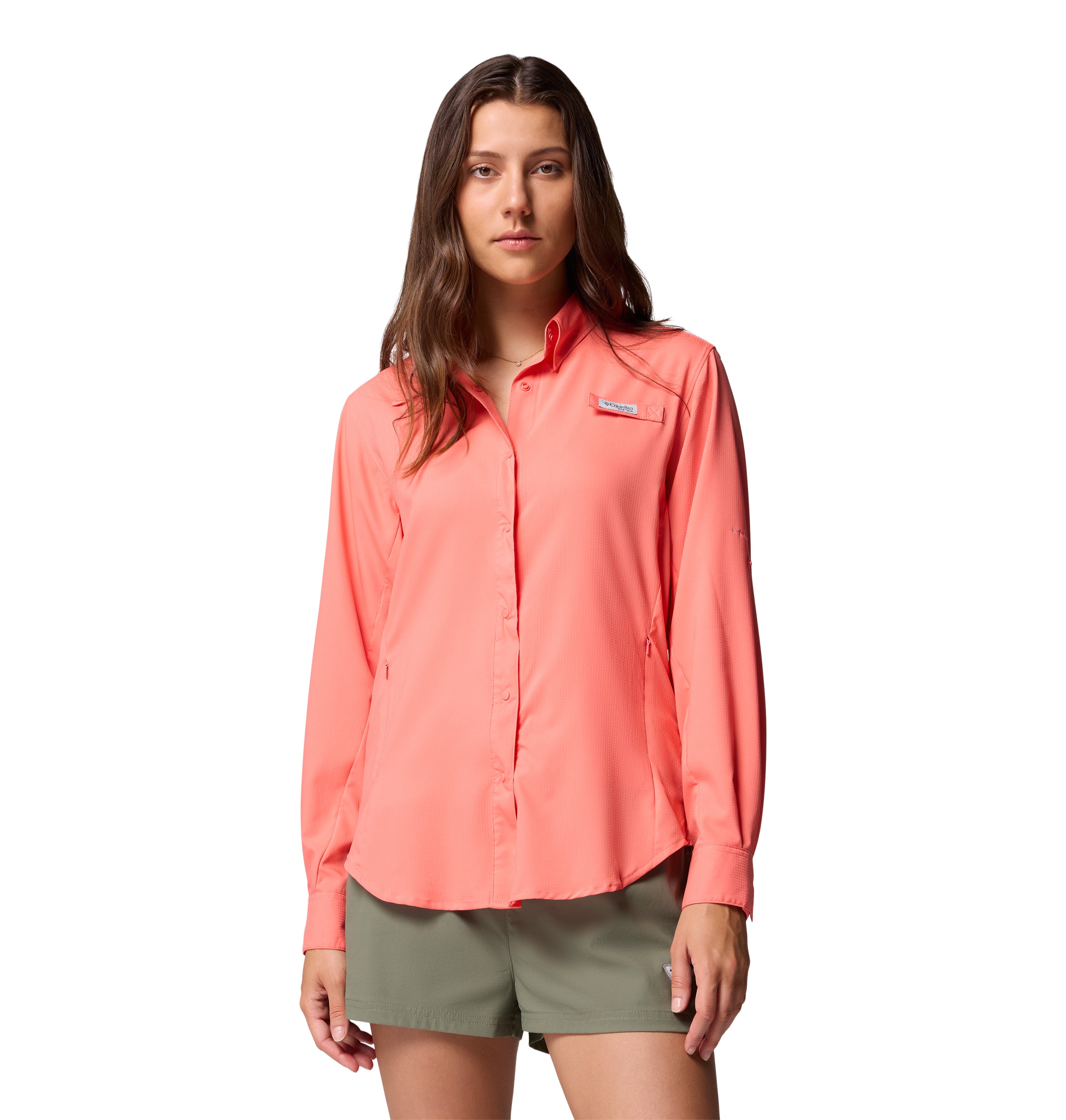 Camisa de Pesca Mujer Manga Larga Tamiami II | Ropa Outdoor | Columbia MX