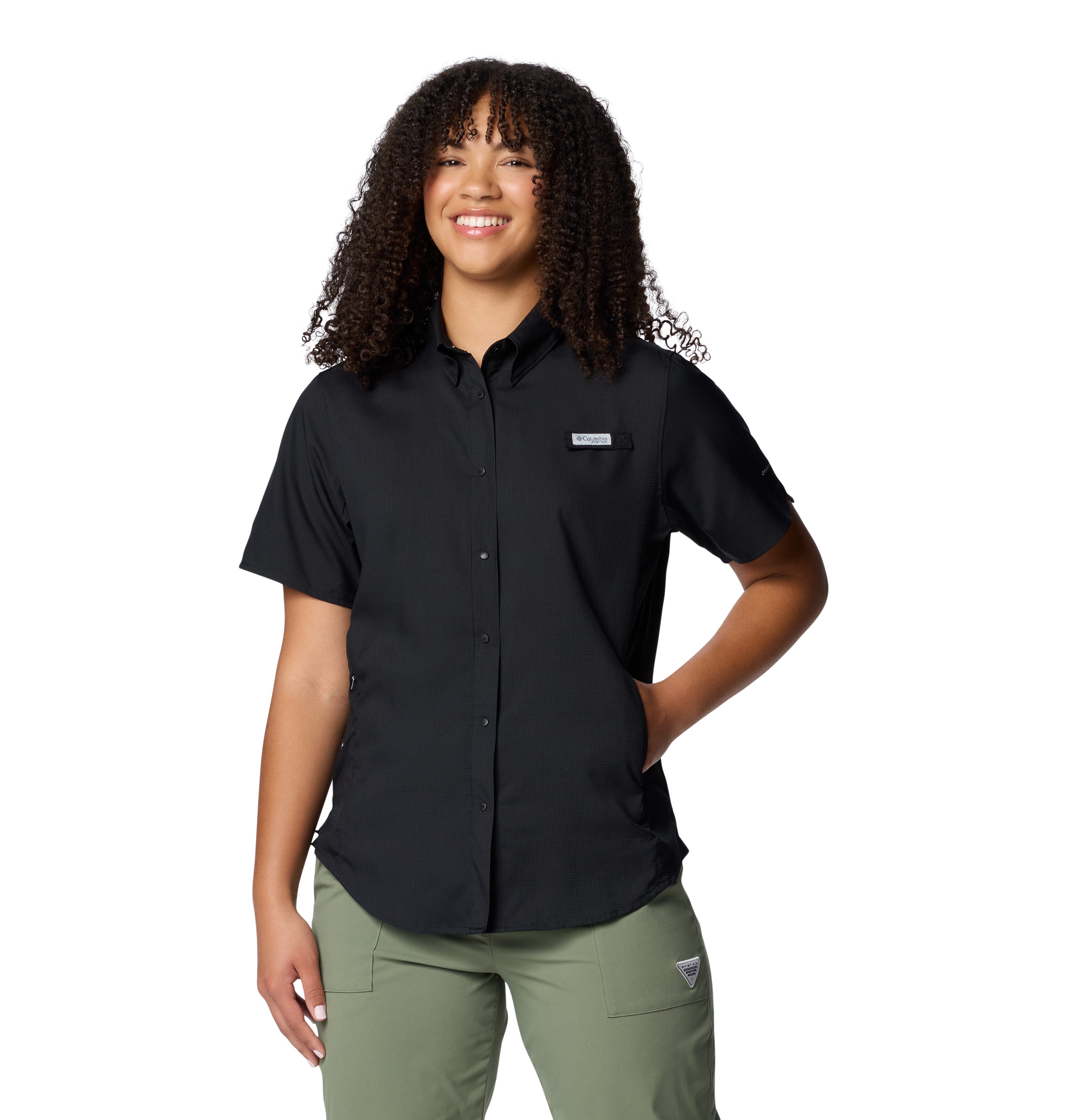 Camisa manga corta para mujer Columbia Tamiami II