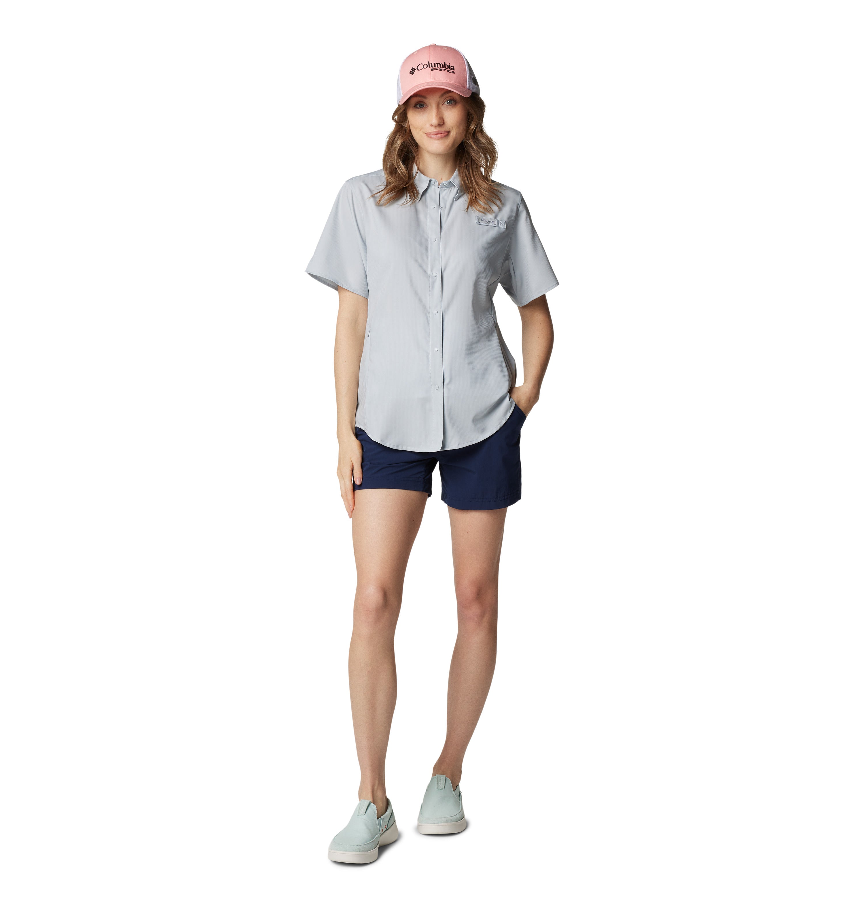 Camisa manga corta para mujer Columbia Tamiami II