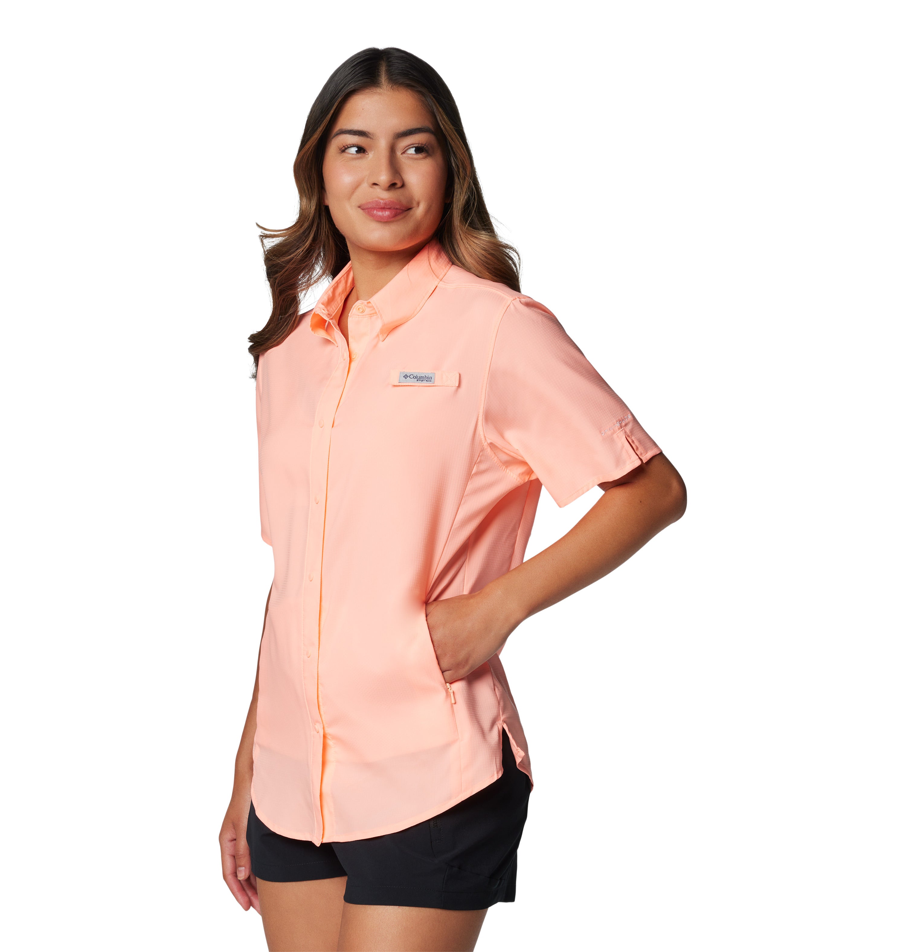Camisa manga corta para mujer Columbia Tamiami II