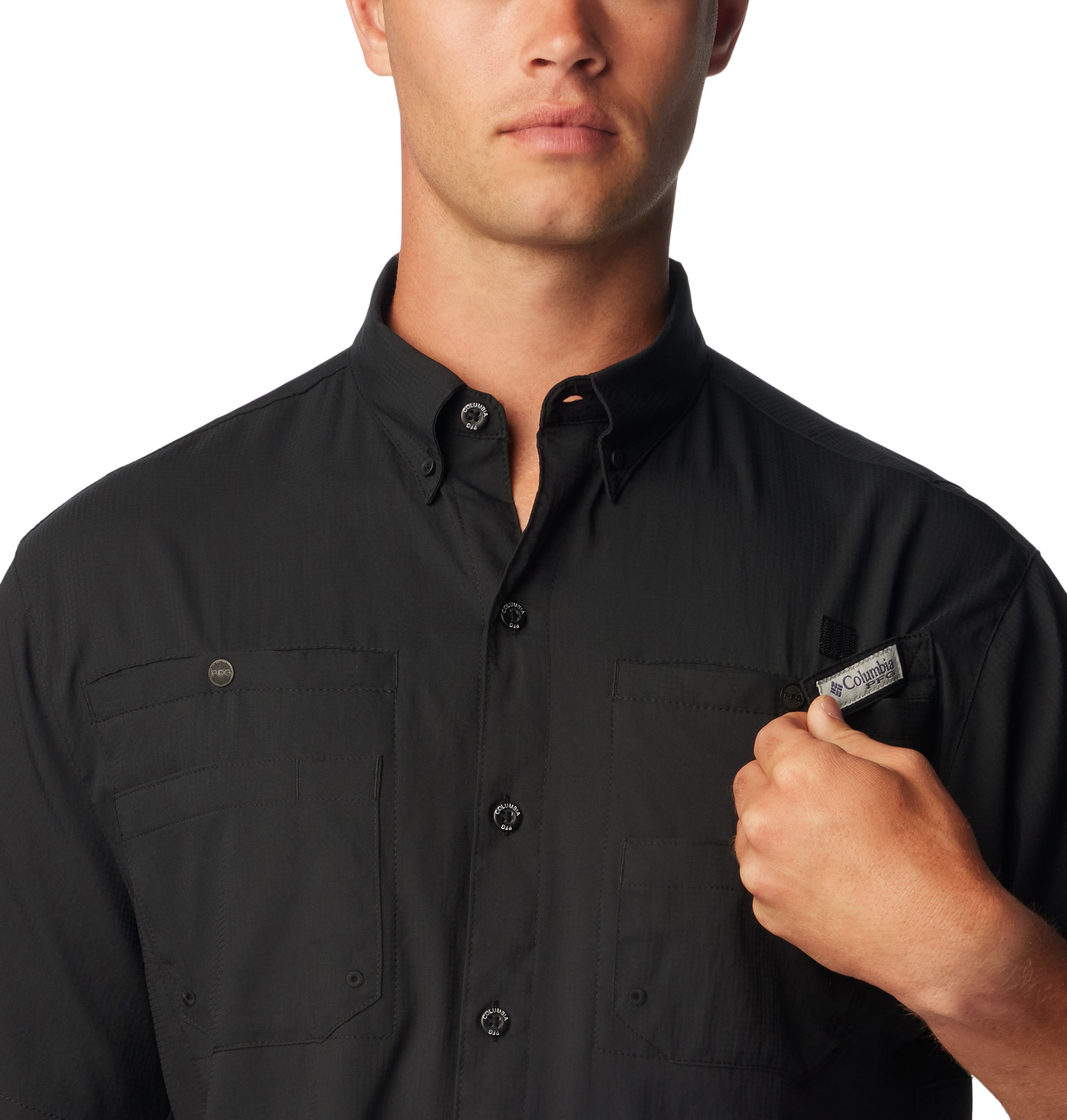 Camisa de manga corta para hombre Columbia Tamiami II