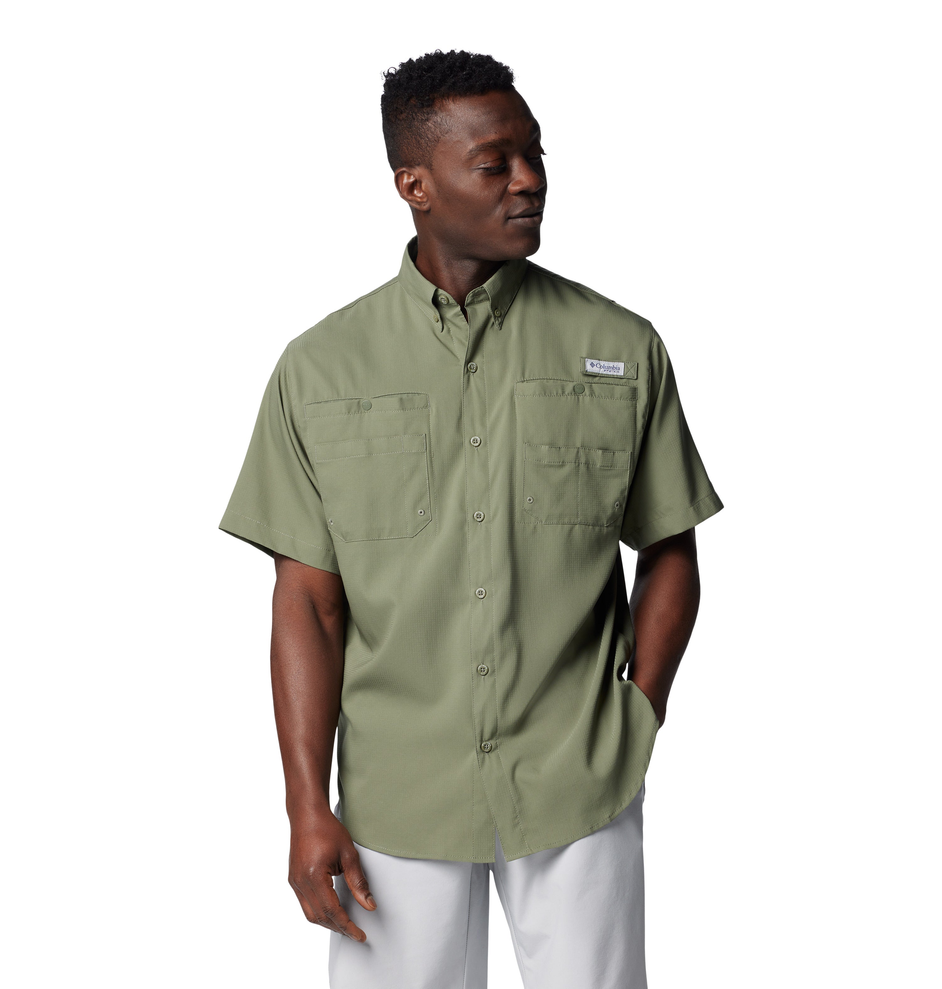 Camisa de manga corta para hombre Columbia Tamiami II