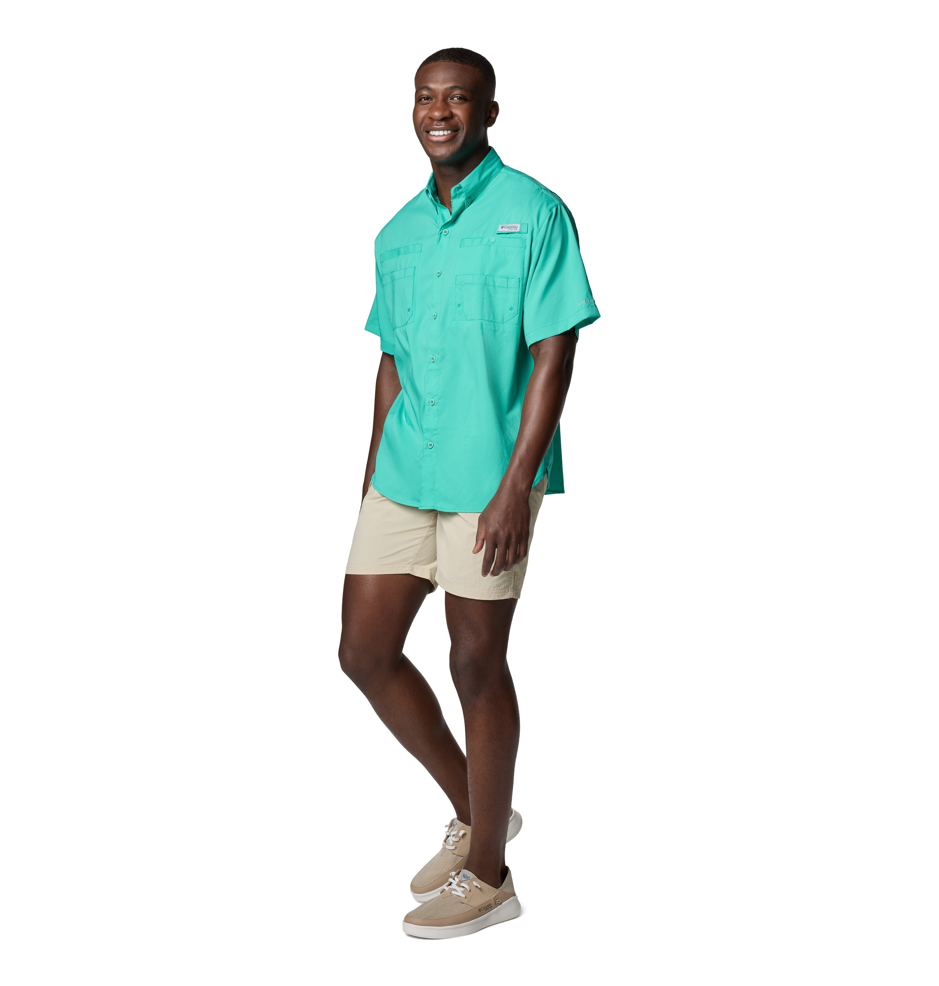 Camisa de manga corta para hombre Columbia Tamiami II