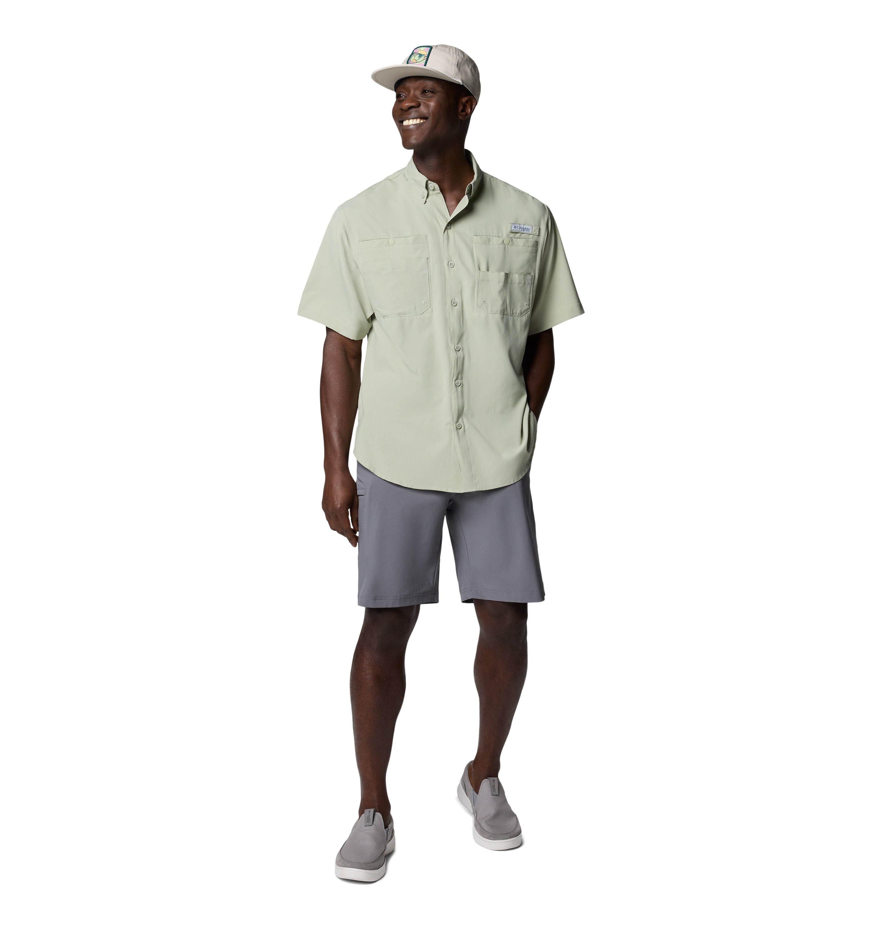 Camisa de manga corta para hombre Columbia Tamiami II