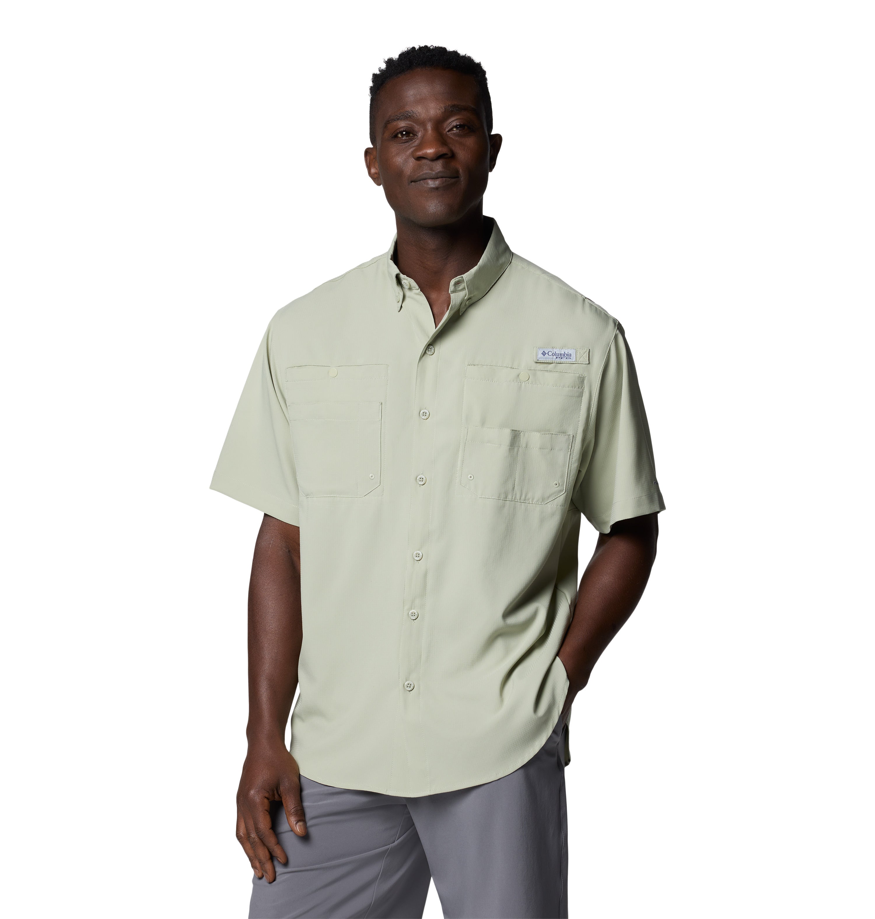 Camisa de manga corta para hombre Columbia Tamiami II