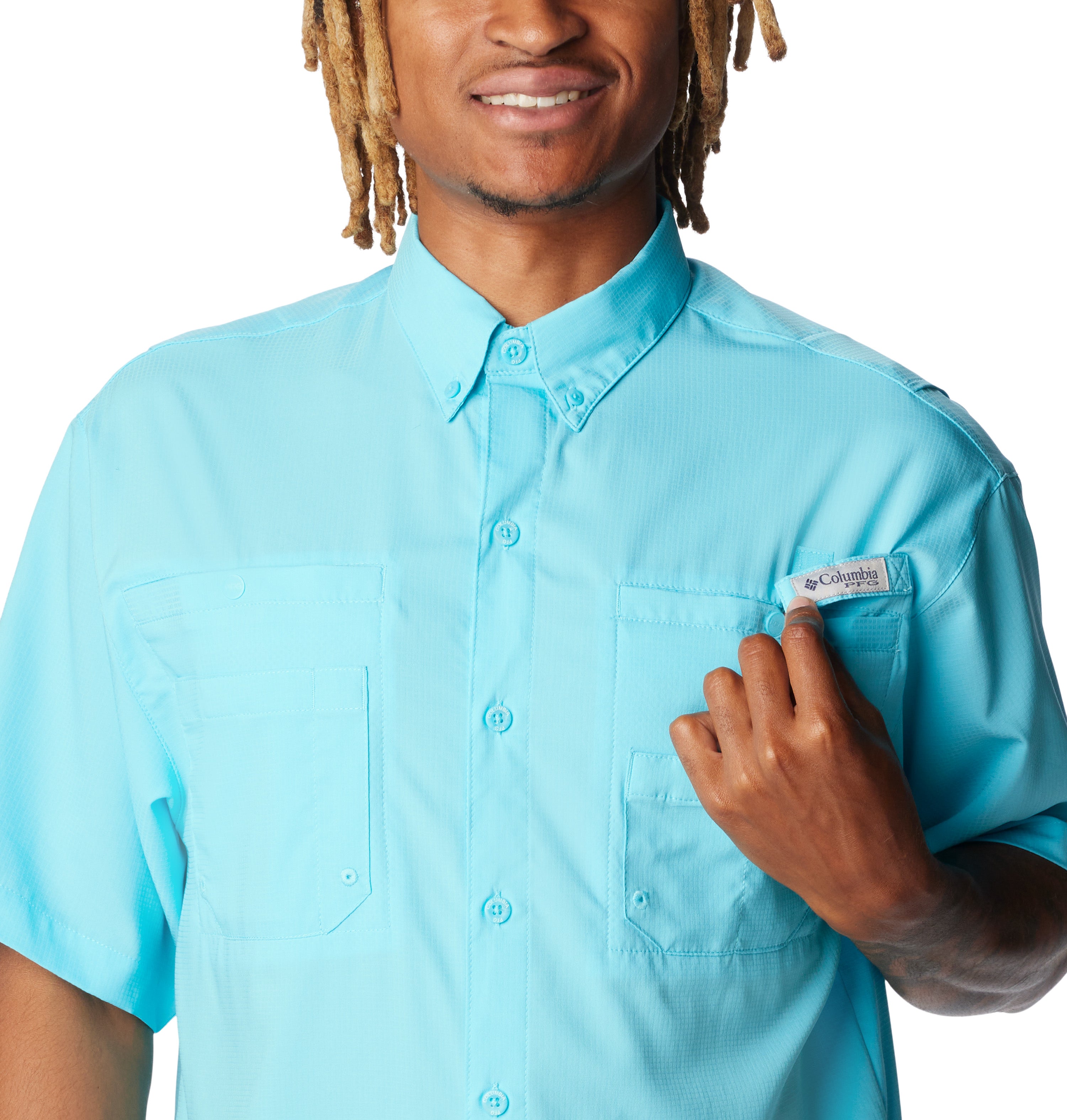 Camisa de manga corta para hombre Columbia Tamiami II