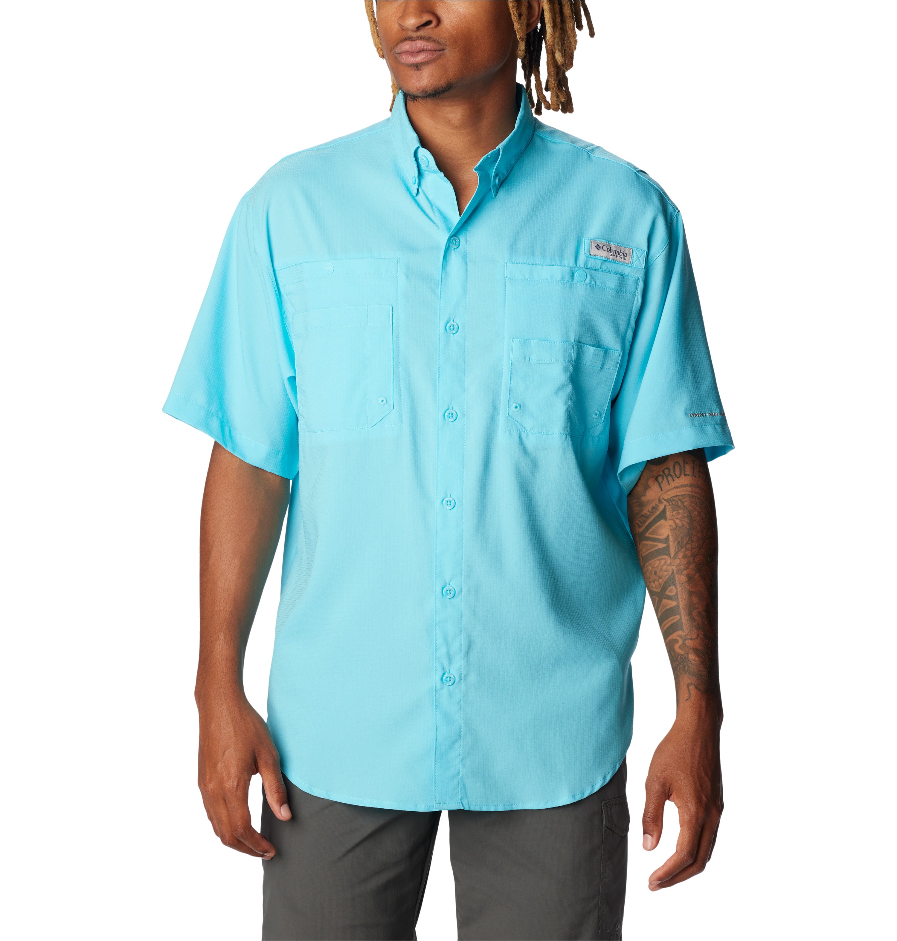 Camisa de manga corta para hombre Columbia Tamiami II