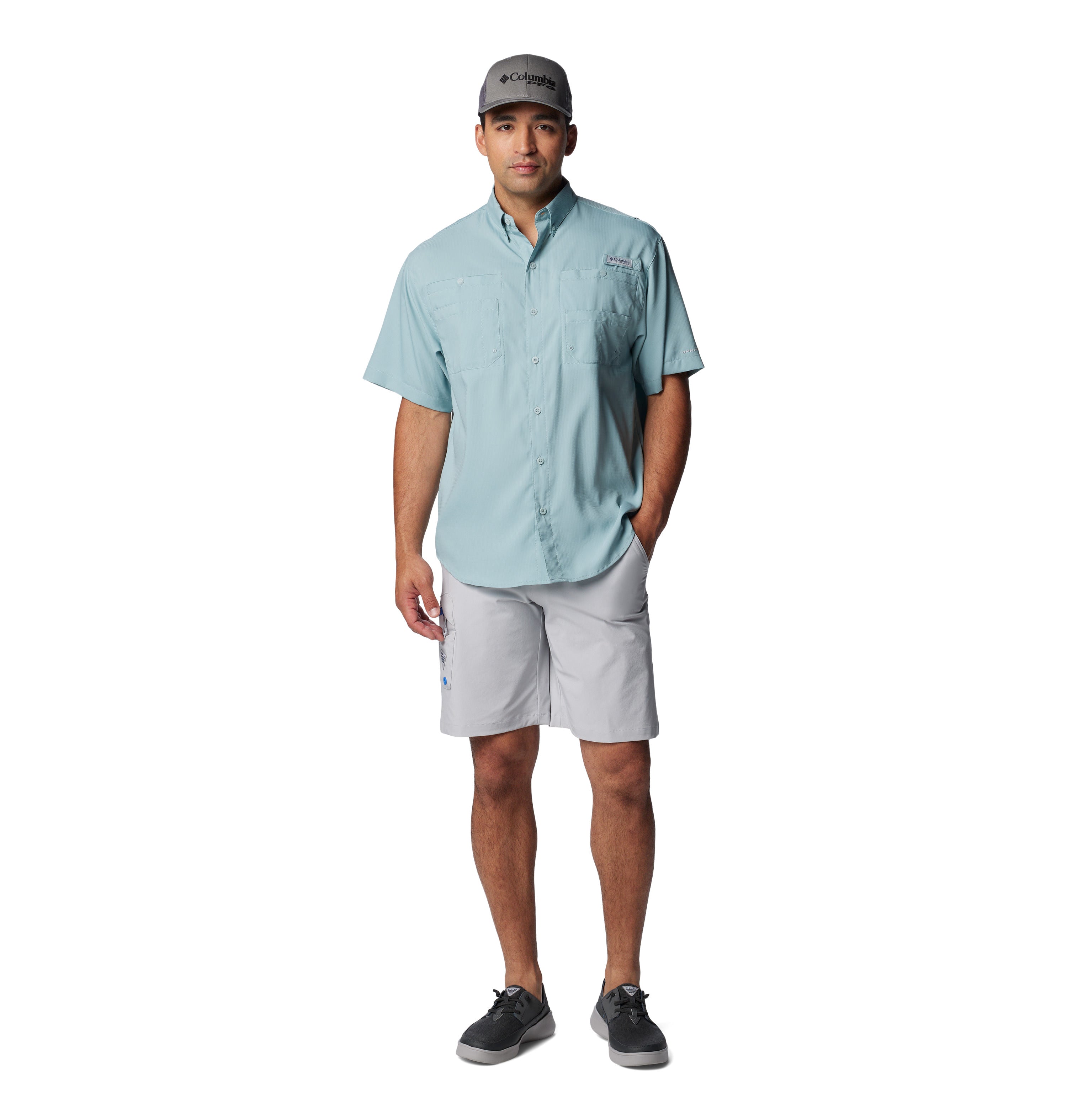 Camisa de manga corta para hombre Columbia Tamiami II