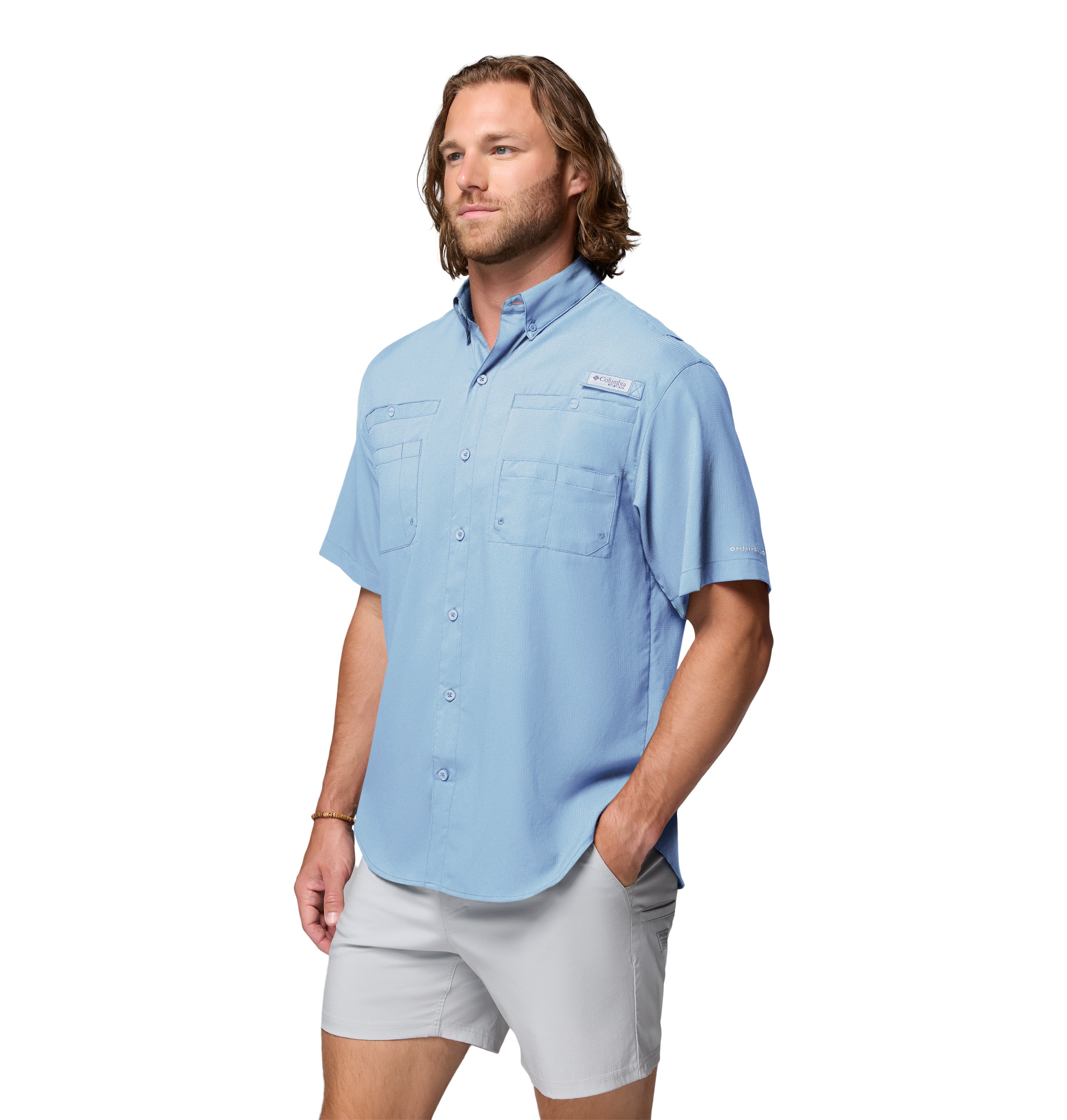 Camisa de manga corta para hombre Columbia Tamiami II