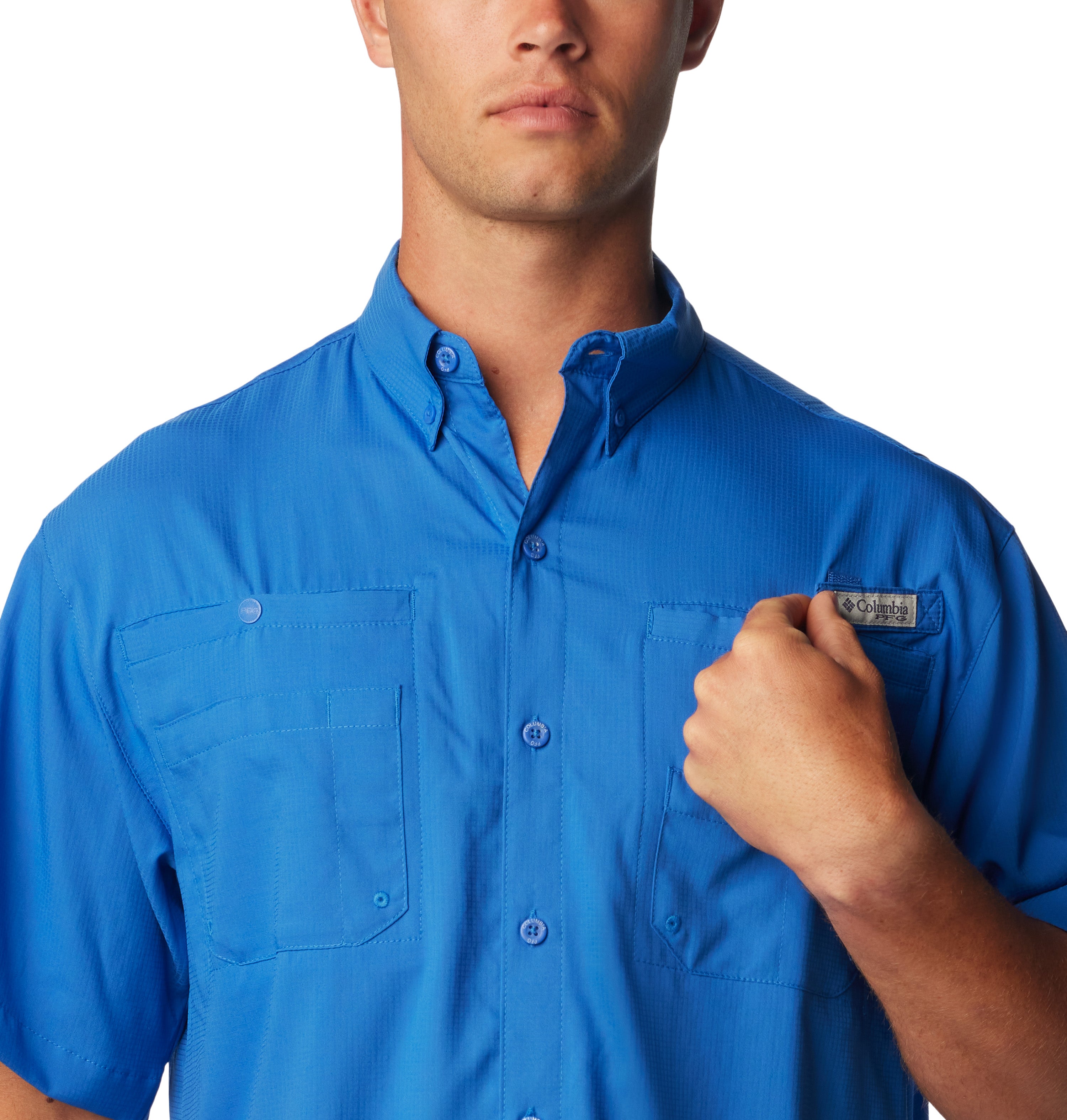 Camisa de manga corta para hombre Columbia Tamiami II