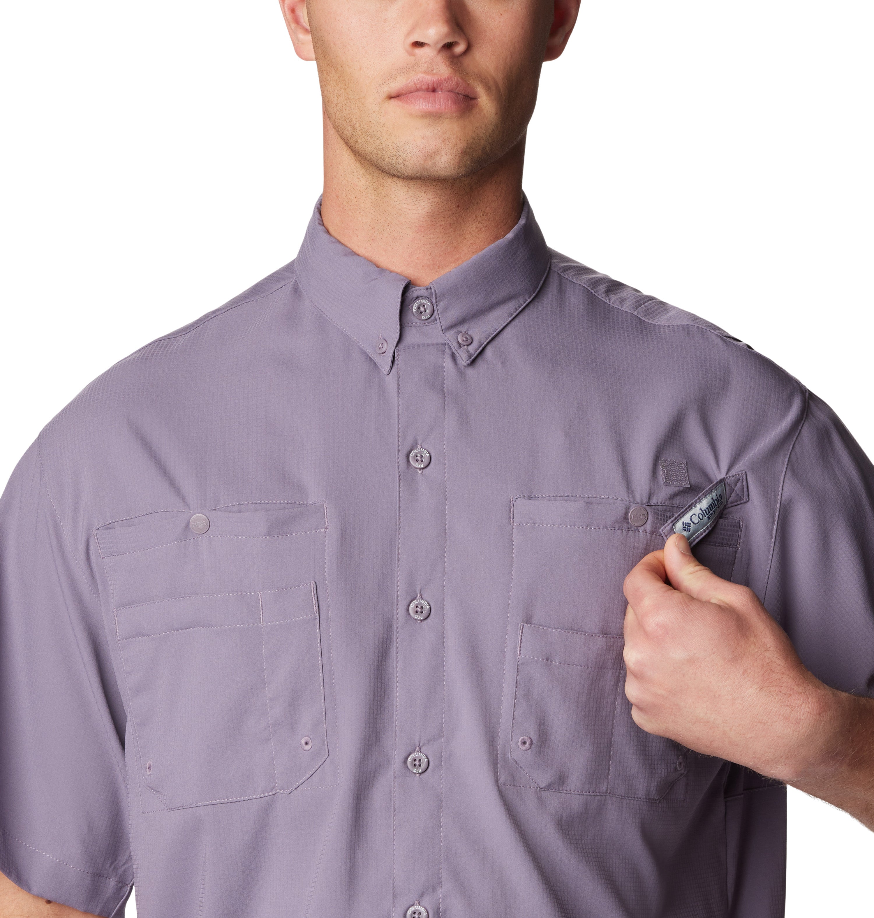 Camisa de manga corta para hombre Columbia Tamiami II