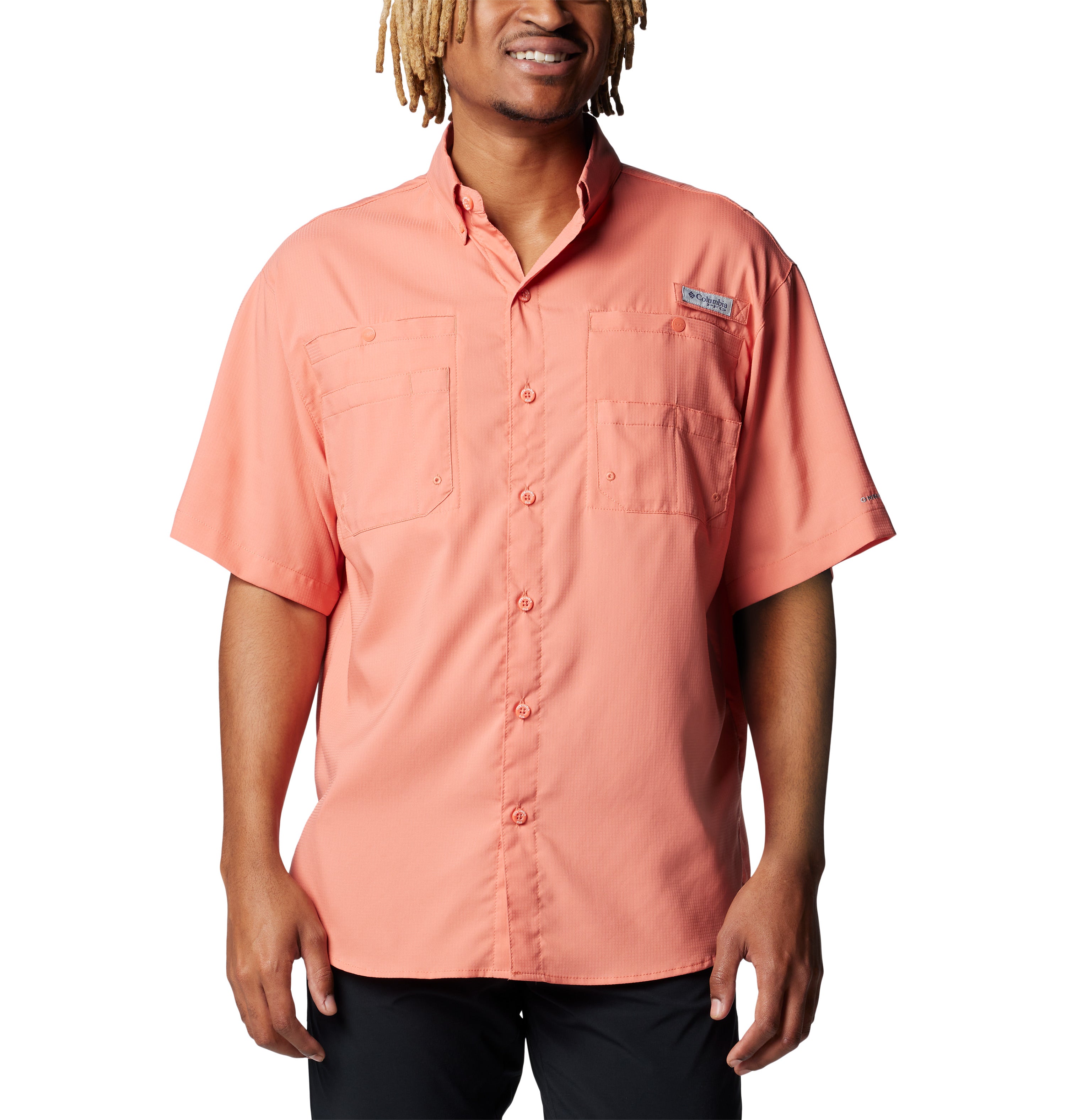 Camisa de manga corta para hombre Columbia Tamiami II