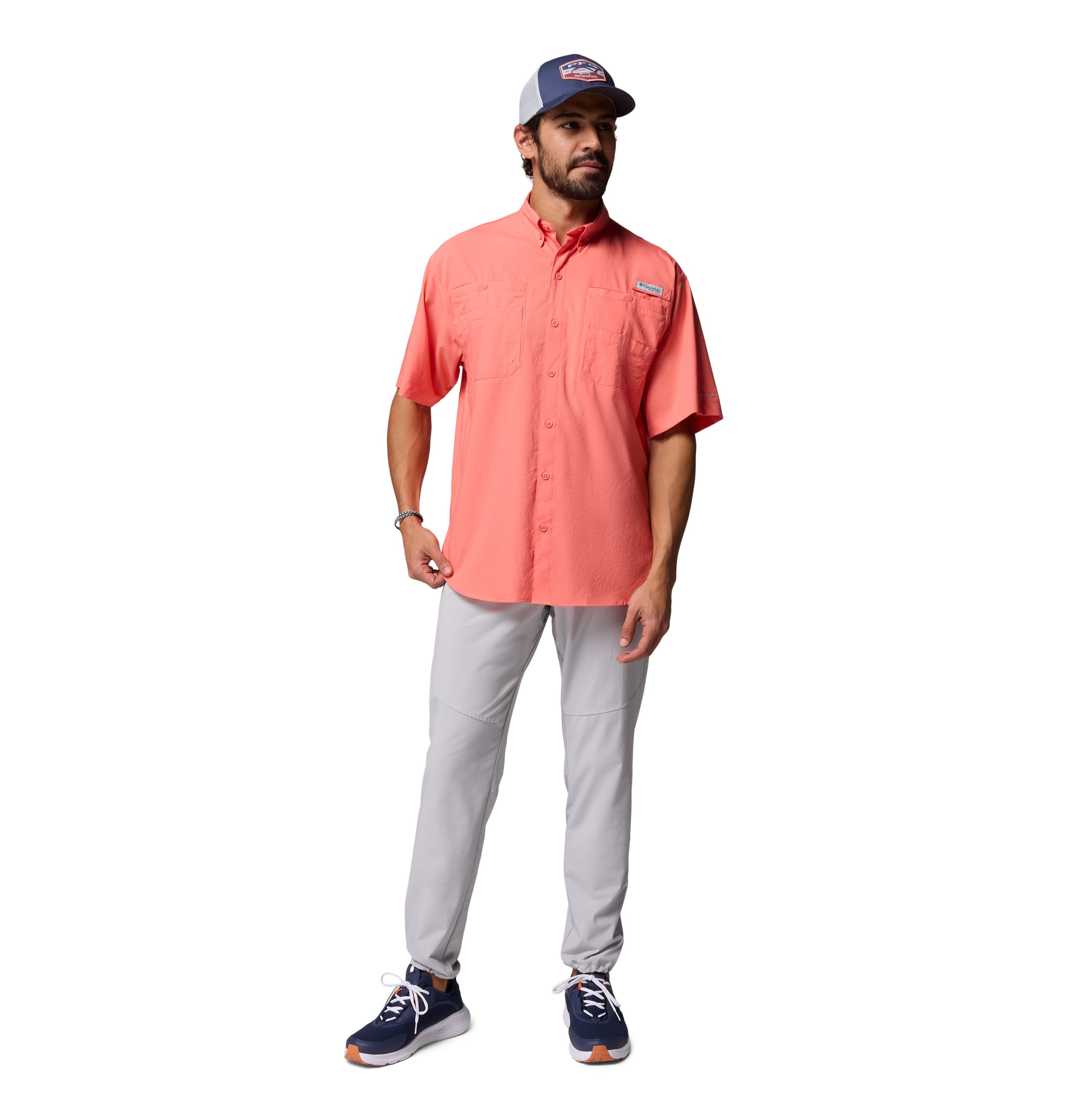 Camisa de manga corta para hombre Columbia Tamiami II