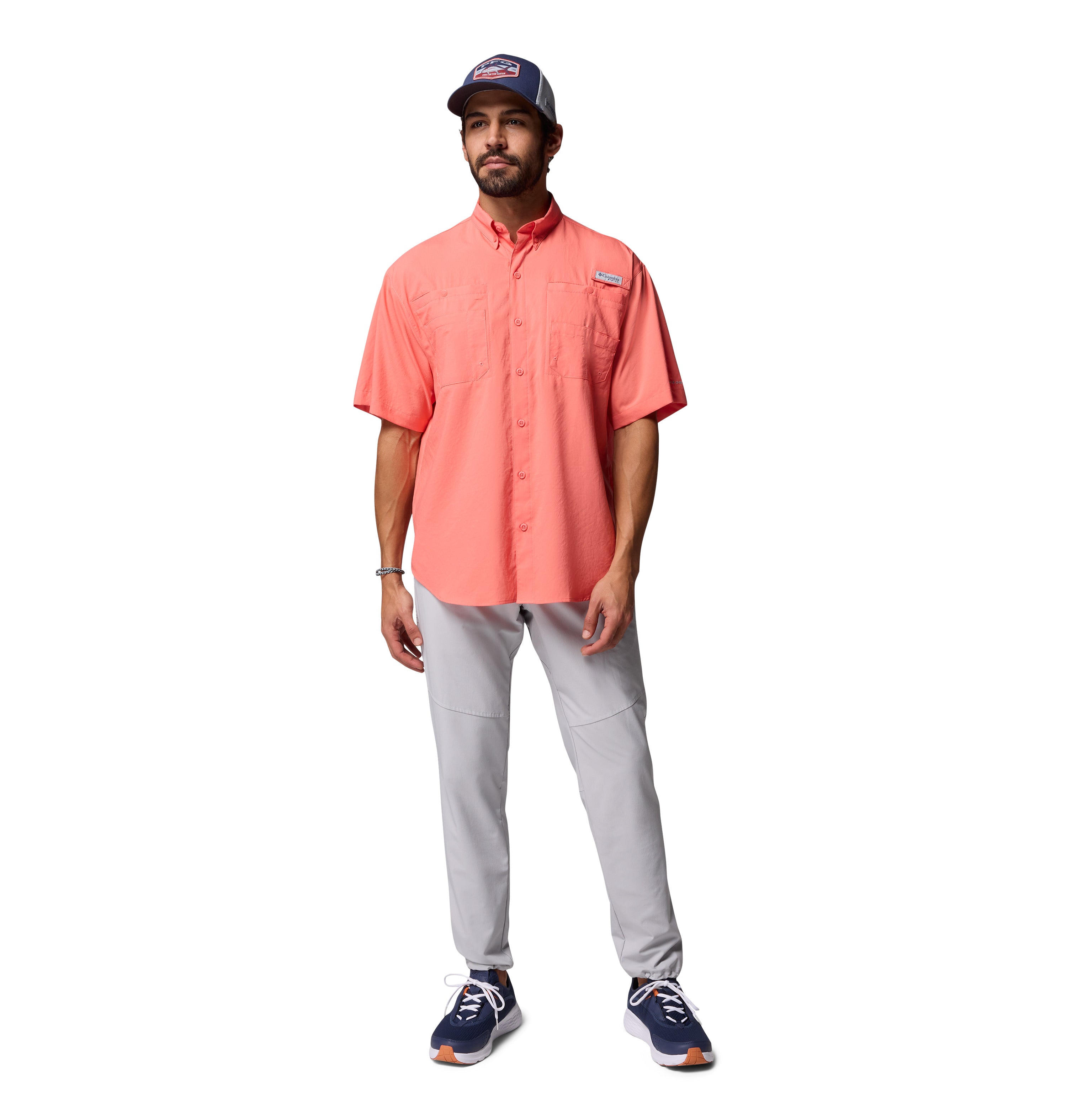 Camisa de manga corta para hombre Columbia Tamiami II