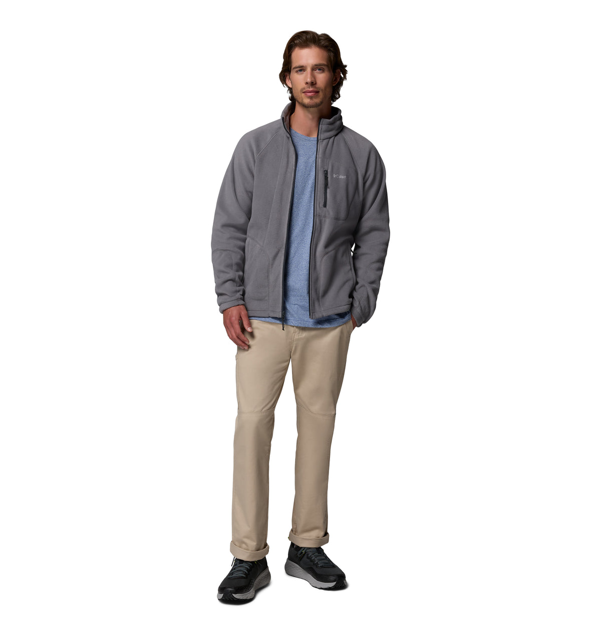 Chamarra del Fleece para Hombre Columbia Fast Trek II Full Zip Fleece