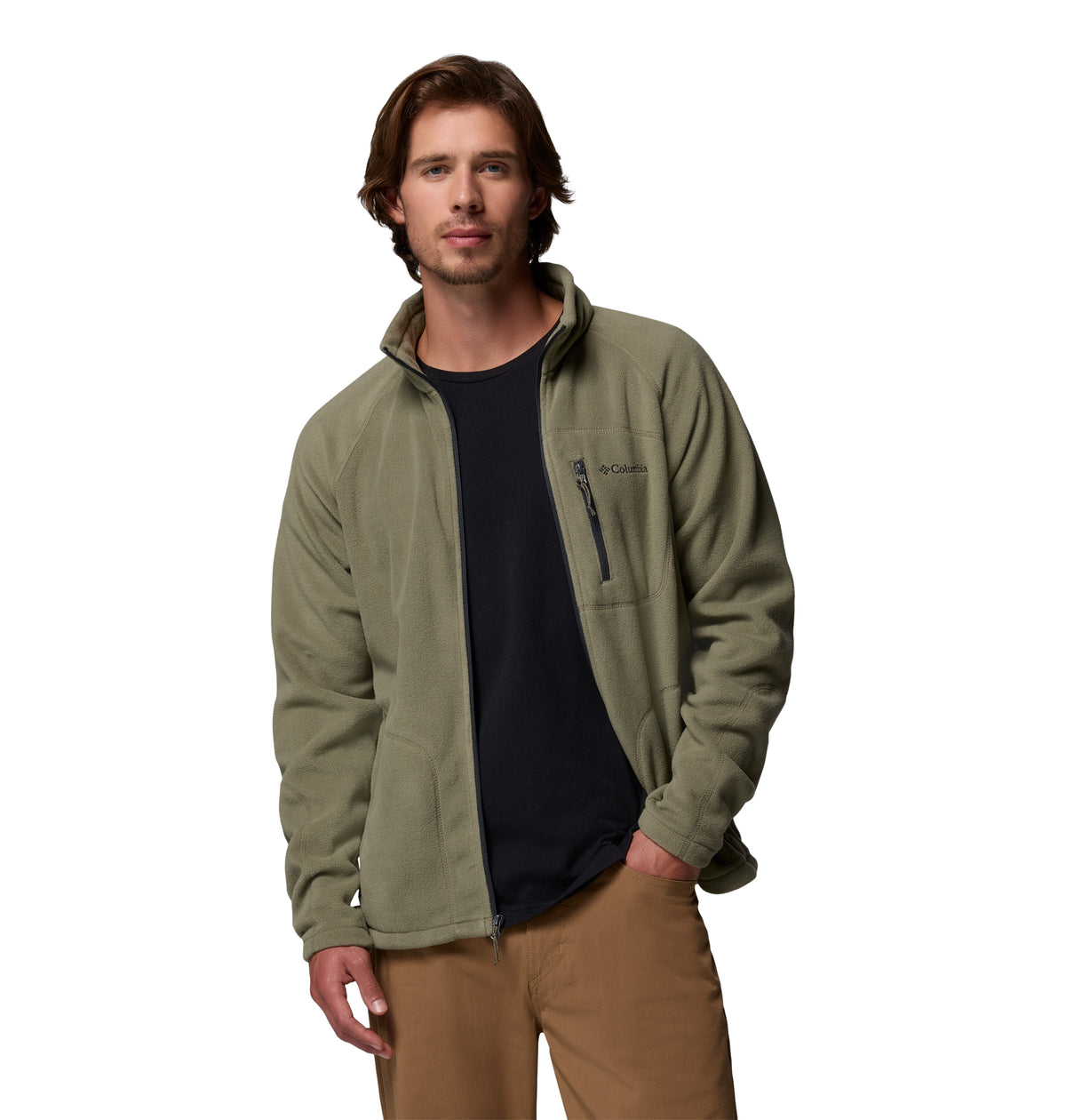 Chamarra del Fleece para Hombre Columbia Fast Trek II Full Zip Fleece