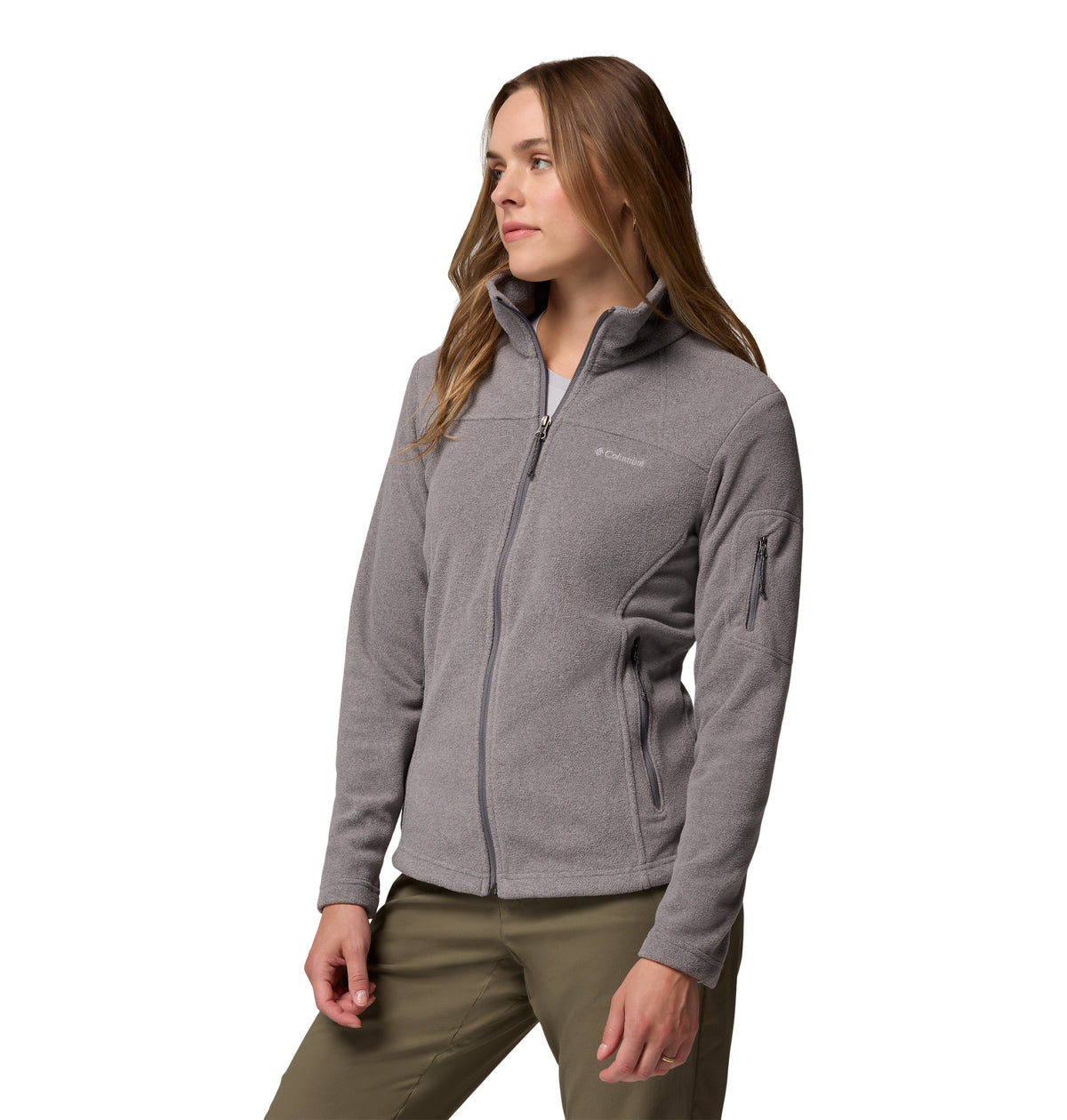 Chamarra del Fleece para Mujer Columbia Fast Trek II Full Zip Fleece