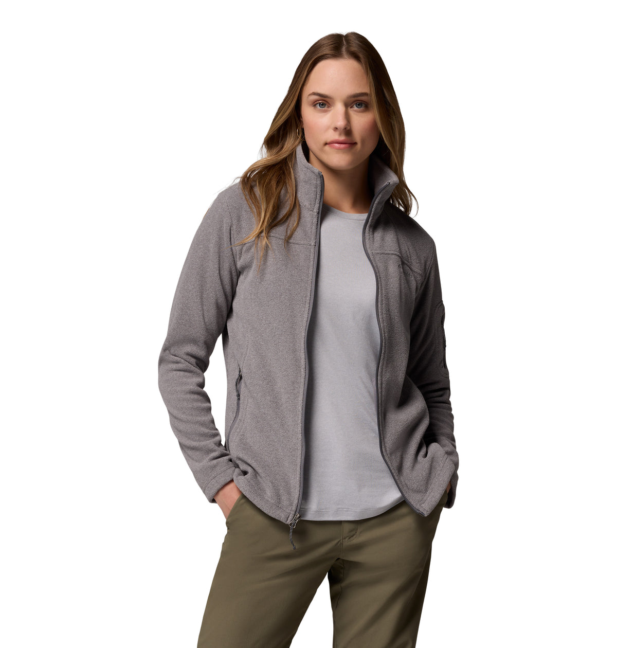 Chamarra del Fleece para Mujer Columbia Fast Trek II Full Zip Fleece