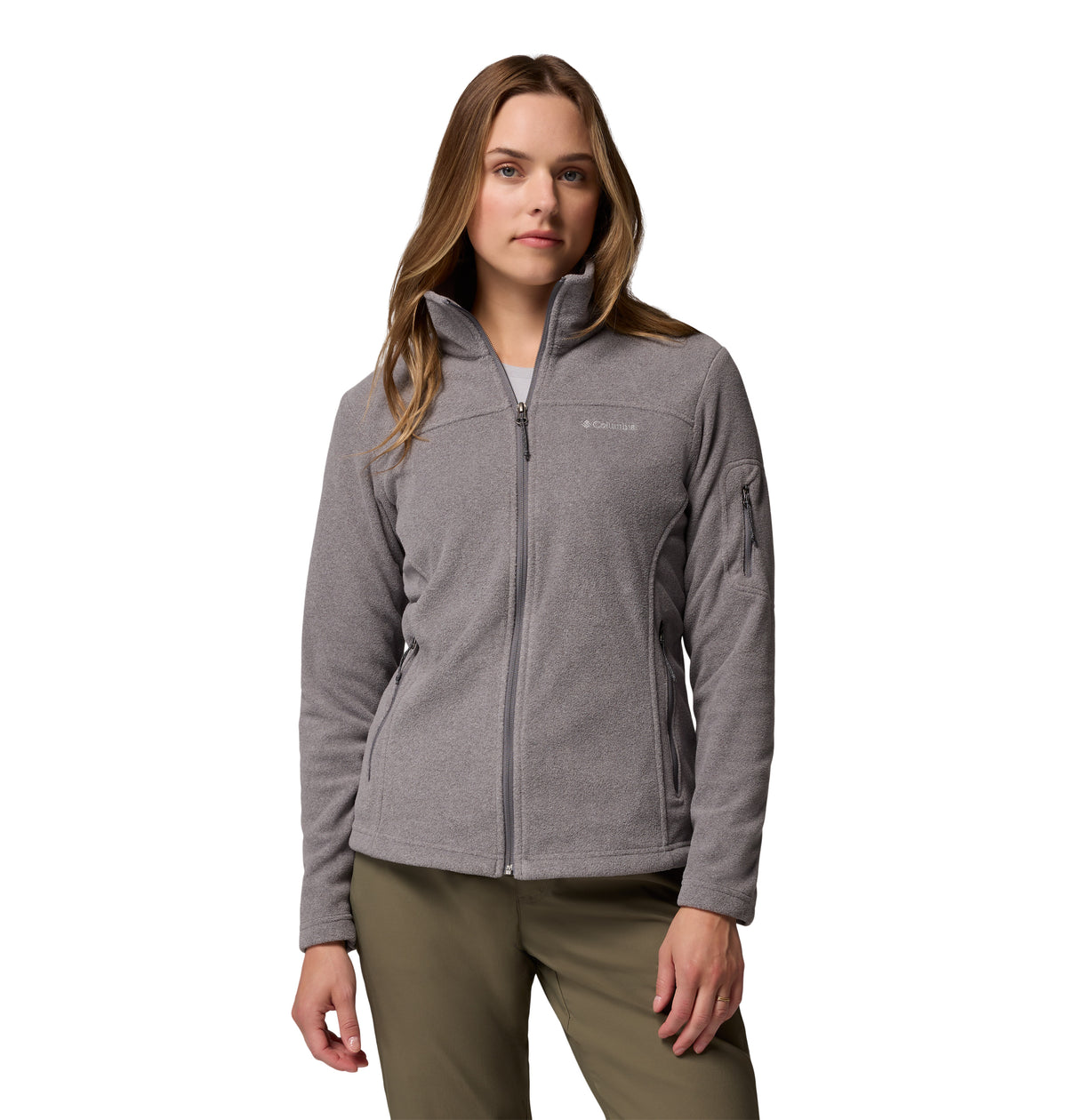 Chamarra del Fleece para Mujer Columbia Fast Trek II Full Zip Fleece