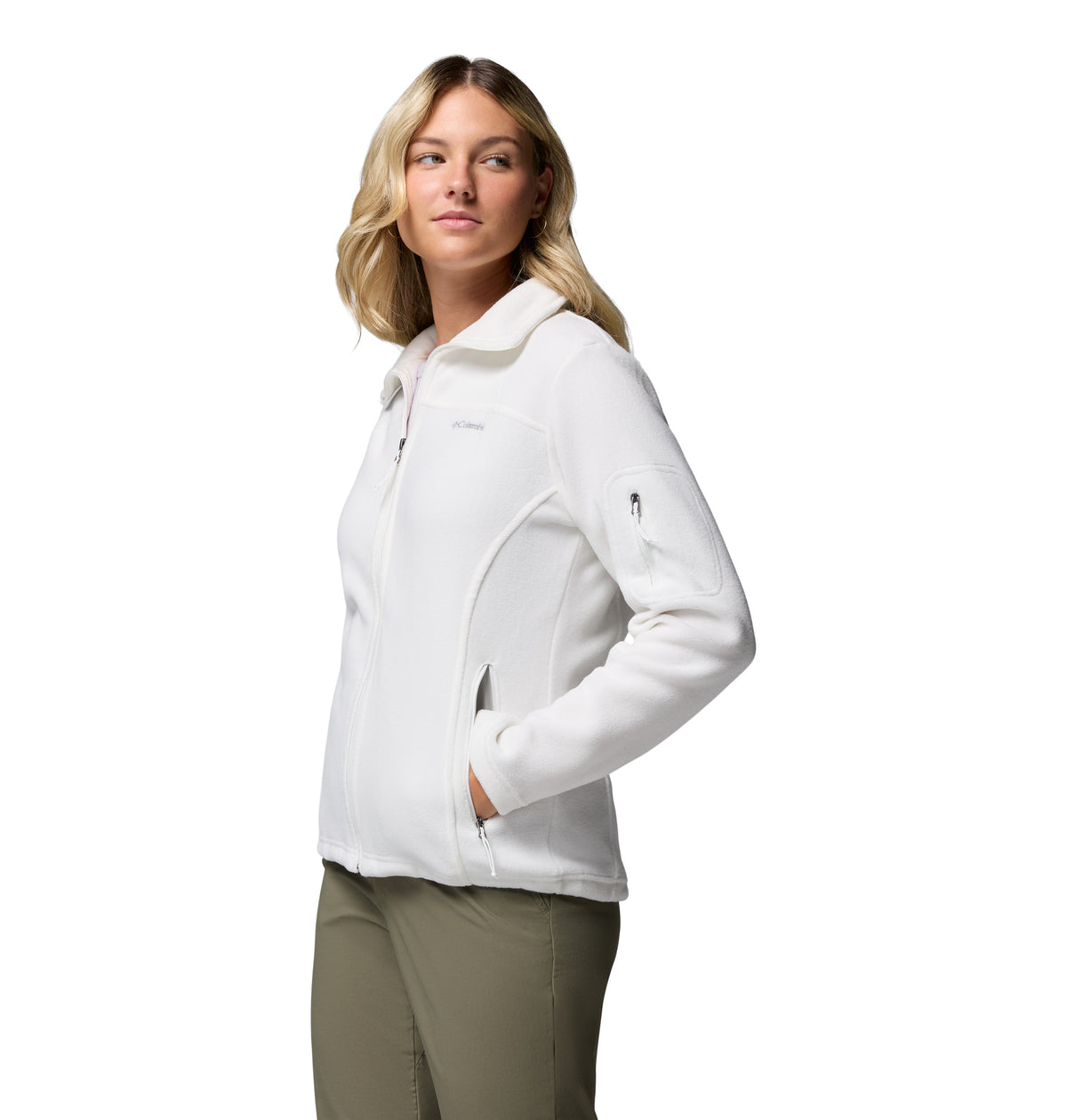Chamarra del Fleece para Mujer Columbia Fast Trek II Full Zip Fleece