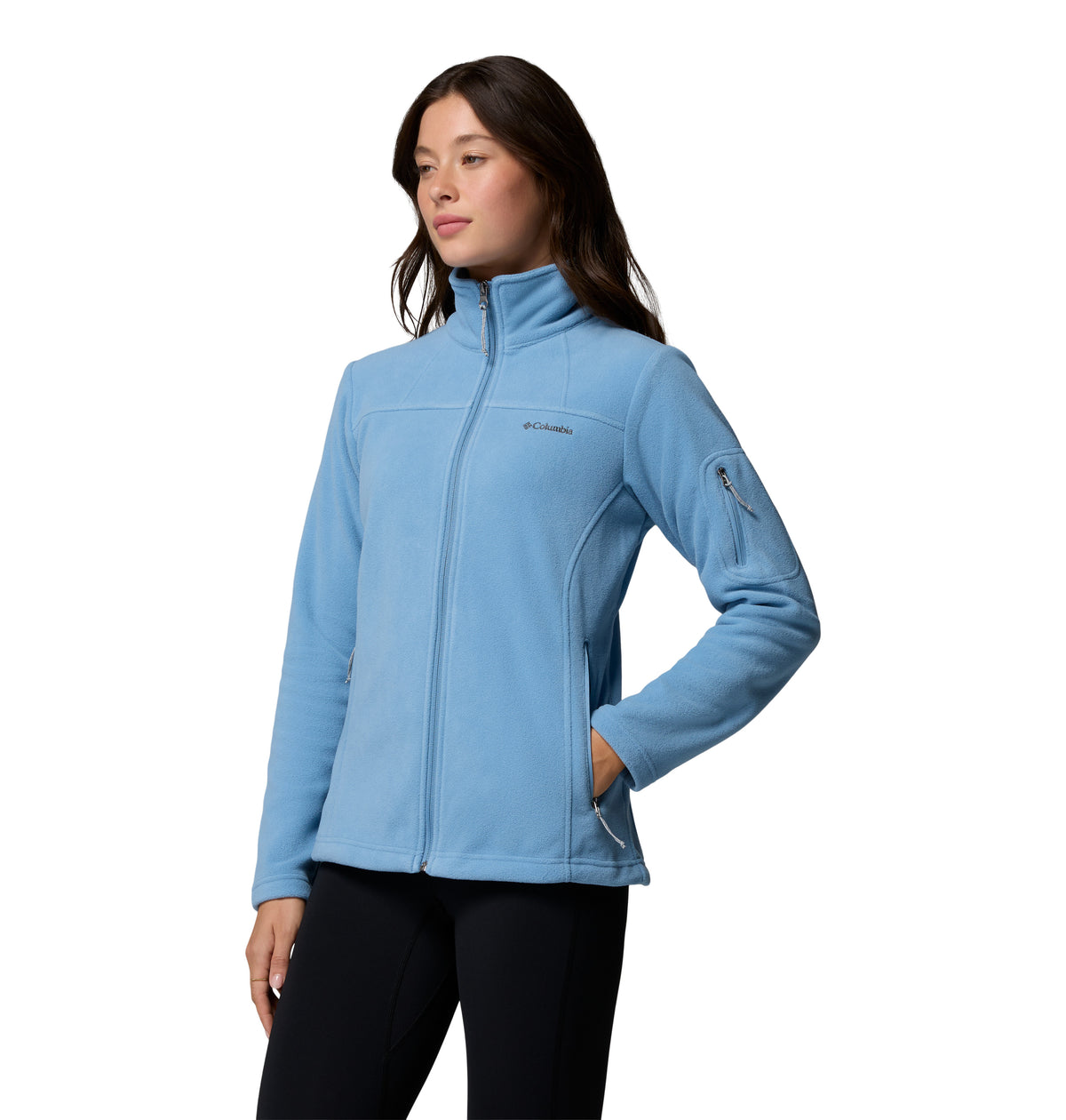 Chamarra del Fleece para Mujer Columbia Fast Trek II Full Zip Fleece