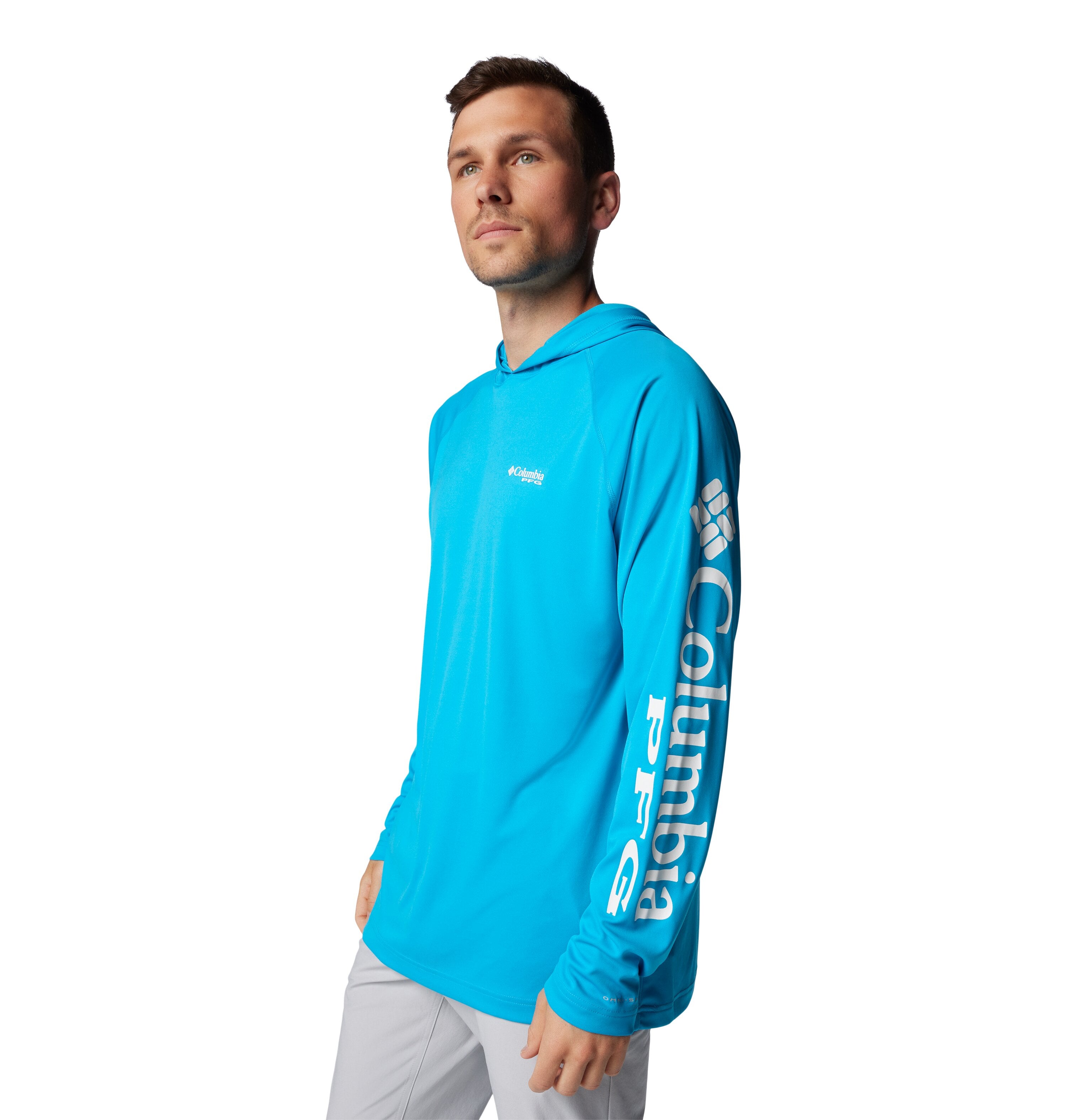 Playera con gorro para hombre Columbia Terminal Tackle